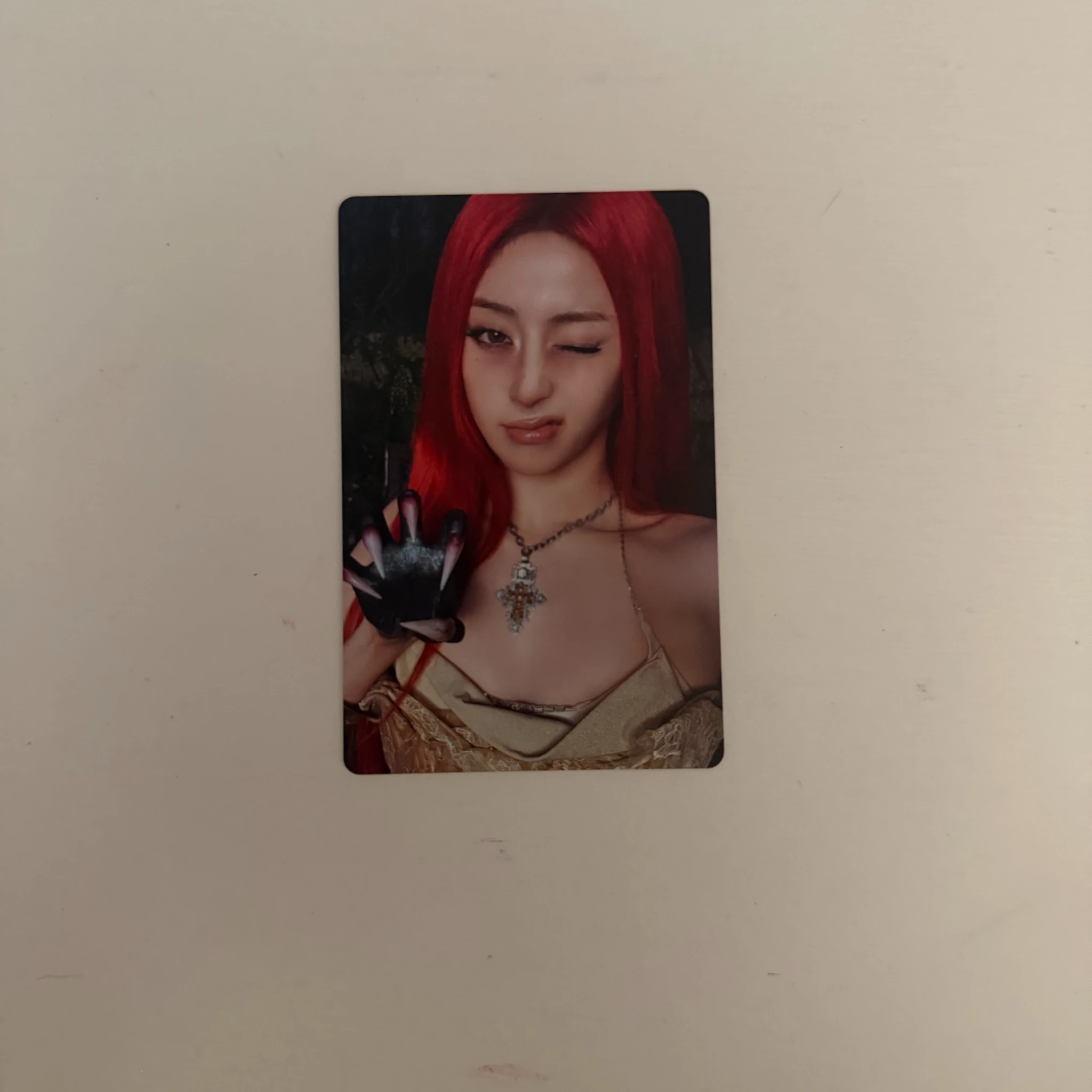 LE SSERAFIM Huh Yunjin LE SSERAFIM - Huh Yunjin - PUREFLOW pt.1 Album album photocard birch scar version standard version listing photo 1