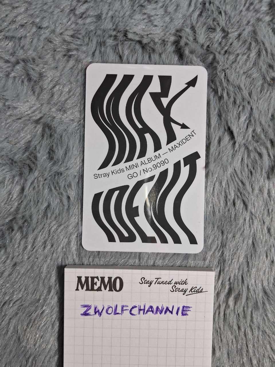 Stray Kids Bang Chan Stray Kids - Bang Chan - Maxident Album album photocard Bang Chan b ver. listing photo 2