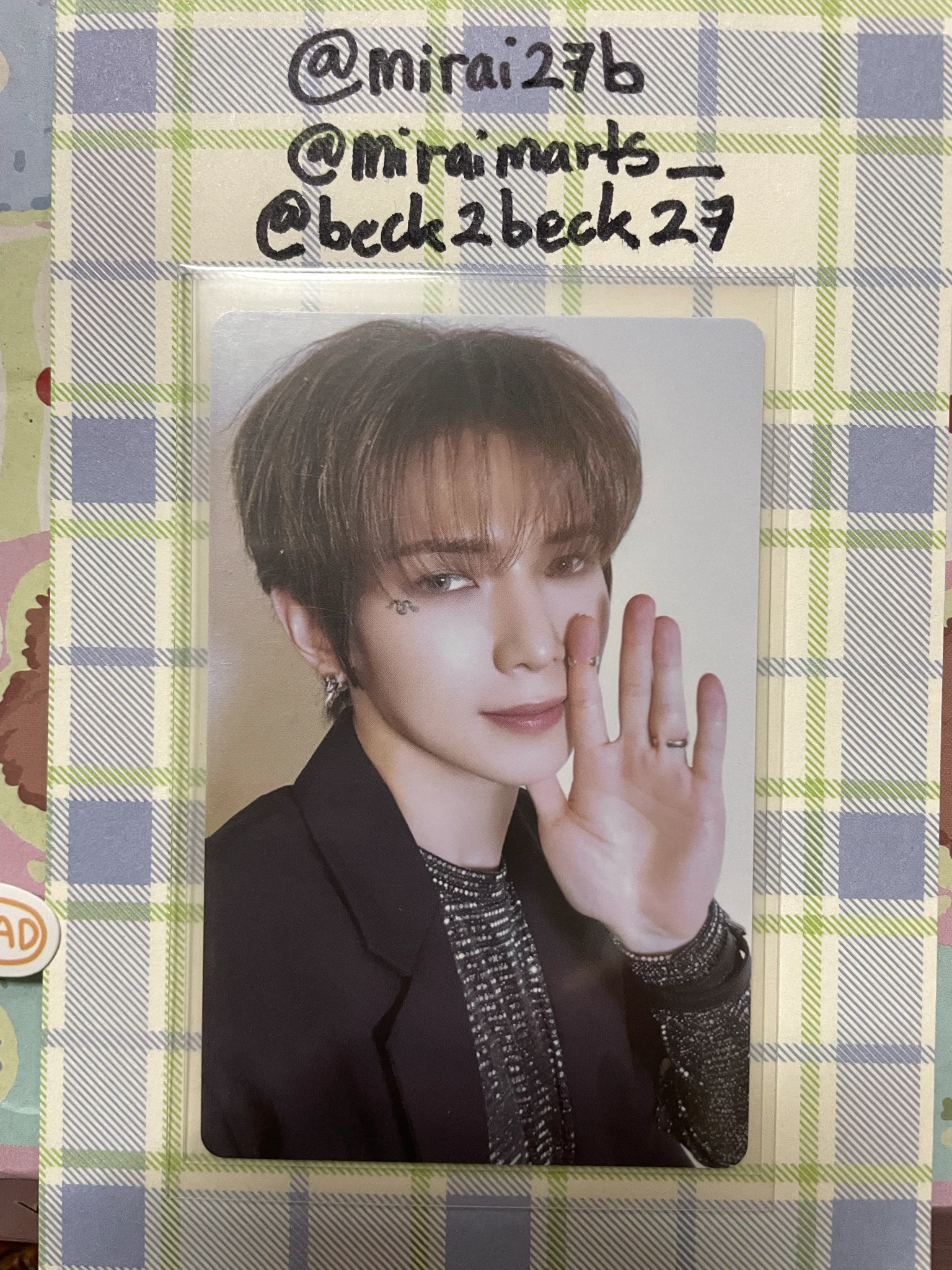 ATEEZ Yeosang ATEEZ - Yeosang - Golden Hour : Part.2 Album digipack version album photocard listing photo 1