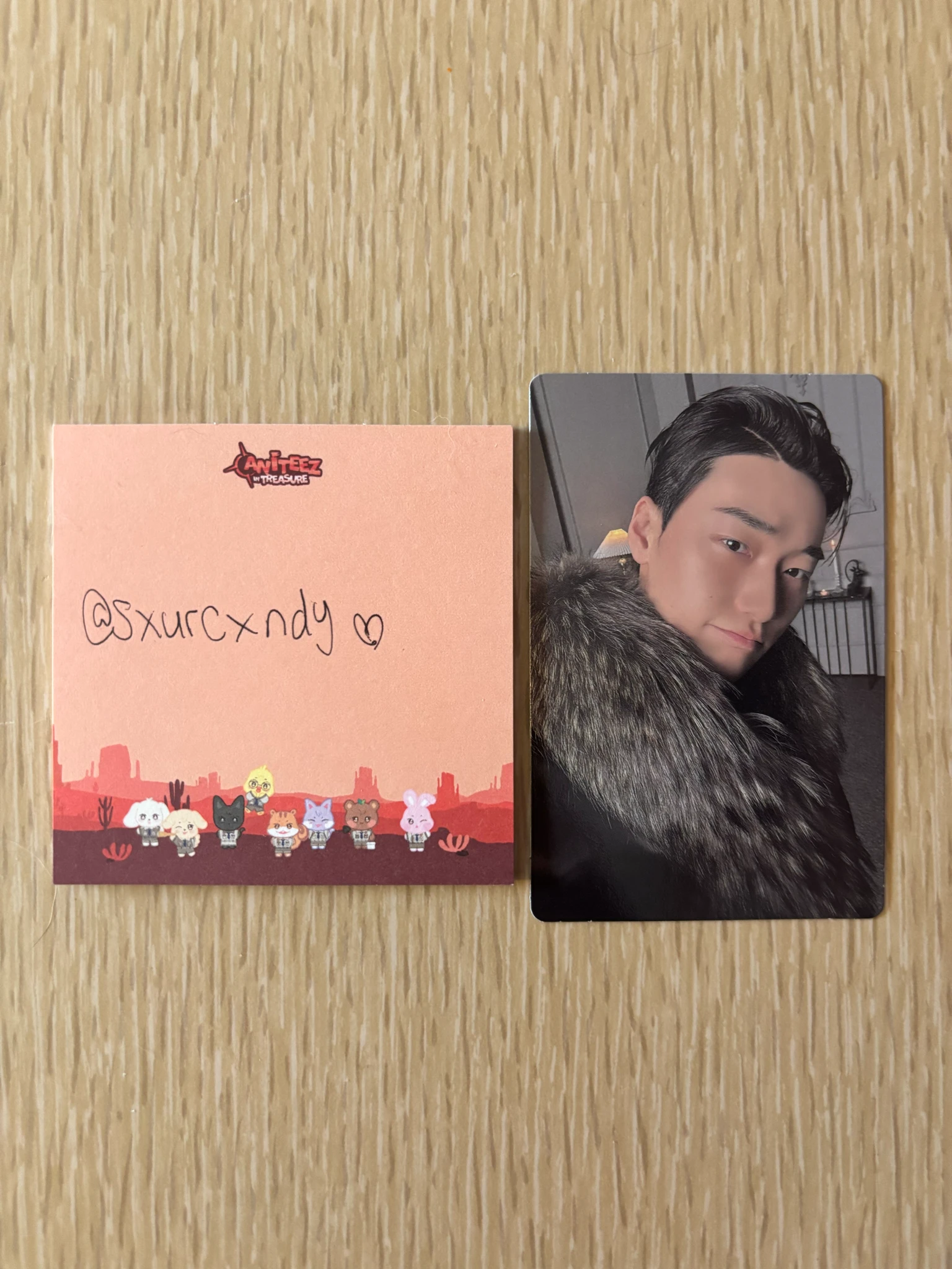 ATEEZ San ATEEZ - San - Golden Hour : Part.4 Album album photocard poca album listing photo 1