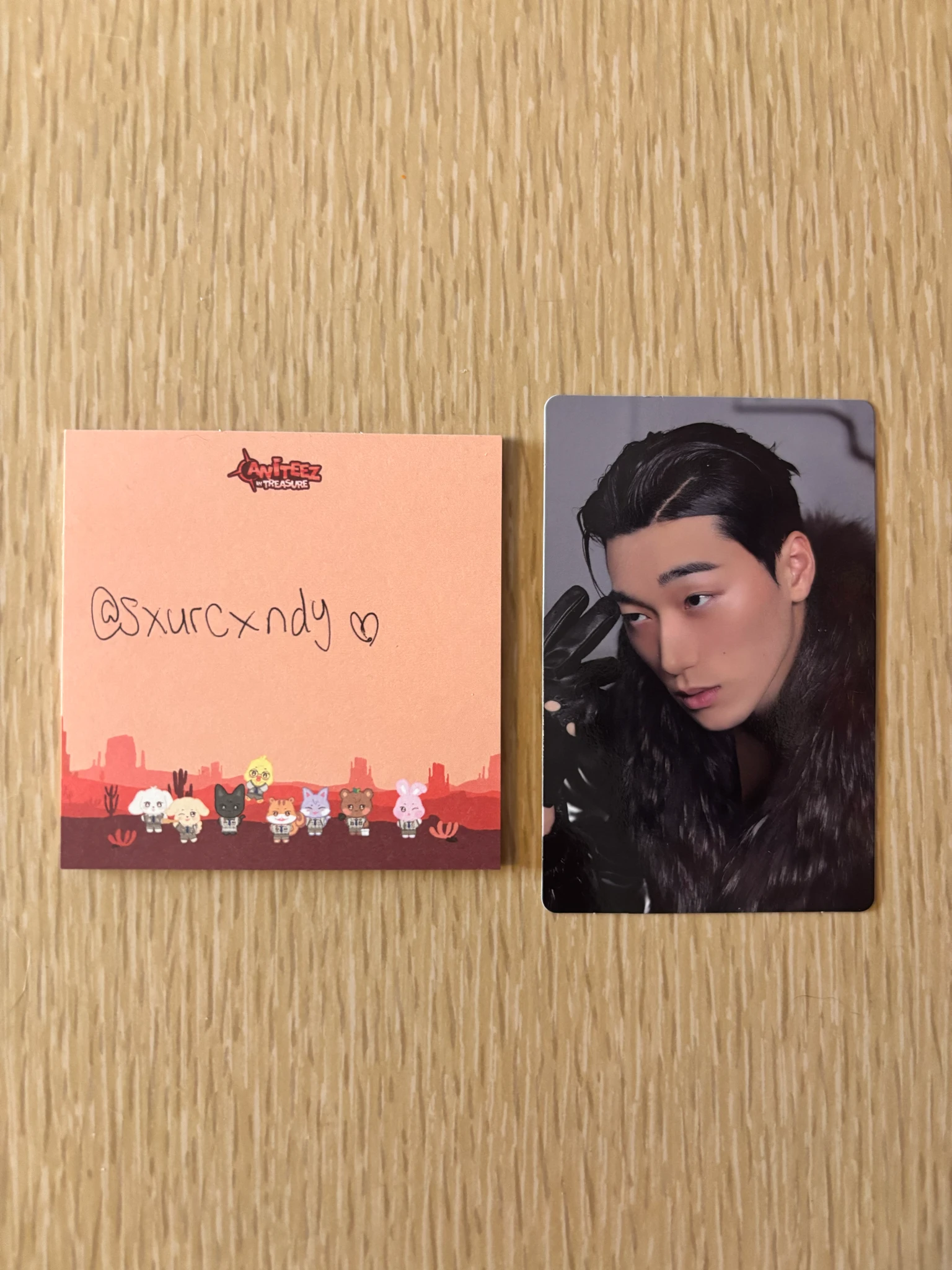 ATEEZ San ATEEZ - San - Golden Hour : Part.4 Album diary version poca album album photocard image card listing photo 1
