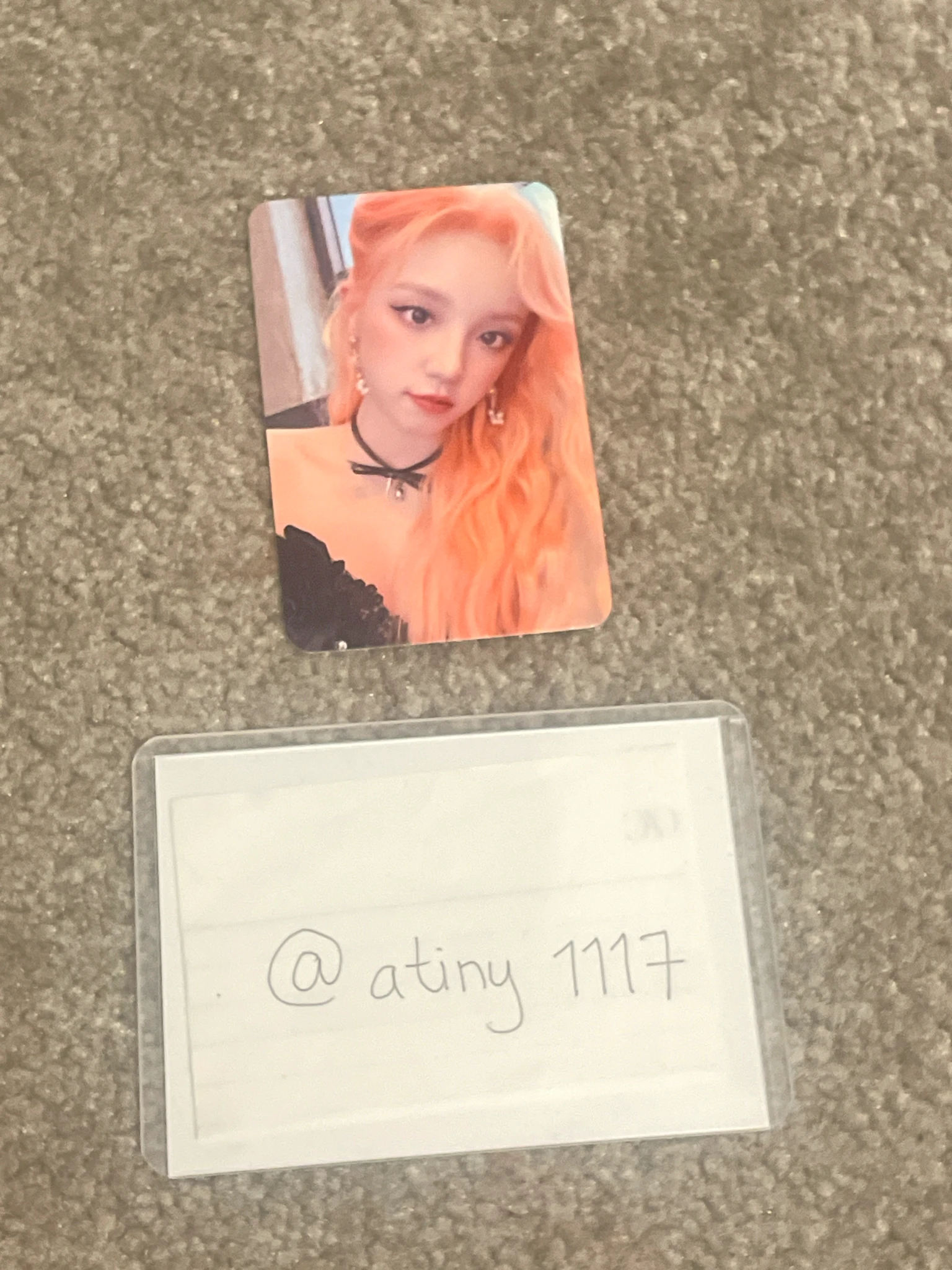 i-dle Yuqi i-dle - Yuqi - I Love Album dear my muse (dmm) round 1 video call (fancall) bad image - replace listing photo 1