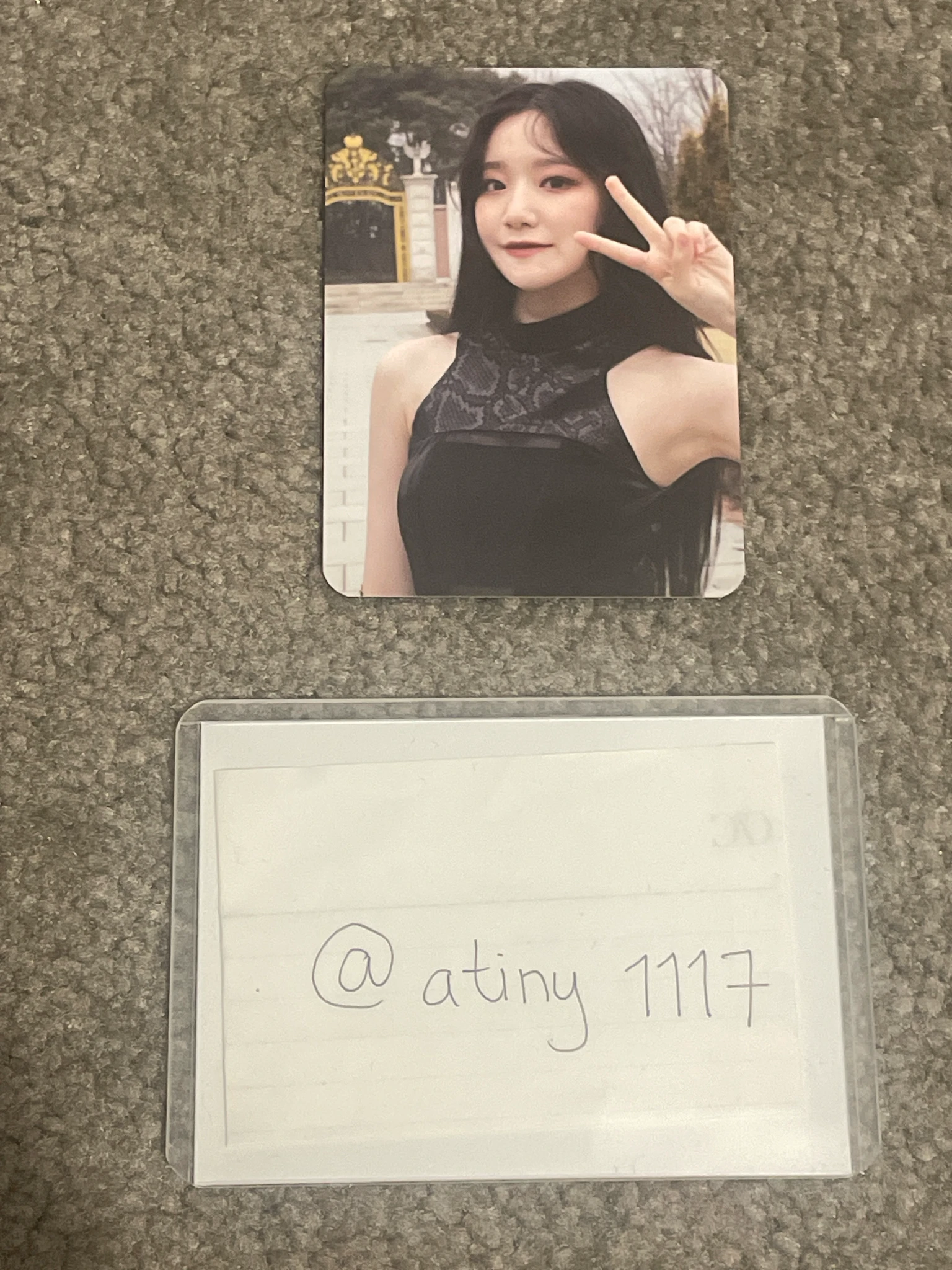 i-dle Shuhua (G)I-DLE - Minnie - I Trust Album album photocard non-selfie non-standard size listing photo 1