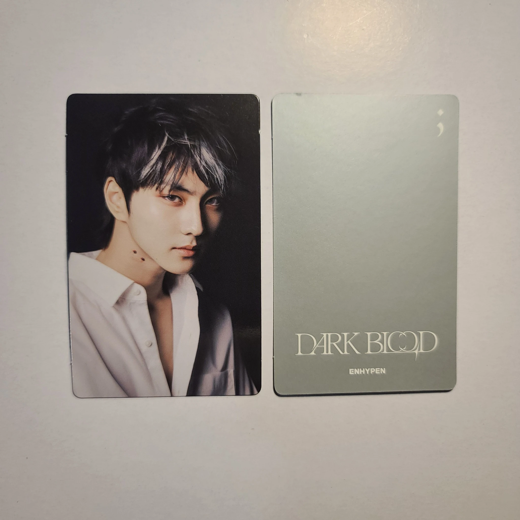 ENHYPEN Jungwon ENHYPEN - Jungwon - DARK BLOOD Album album photocard engene ver. listing photo 1