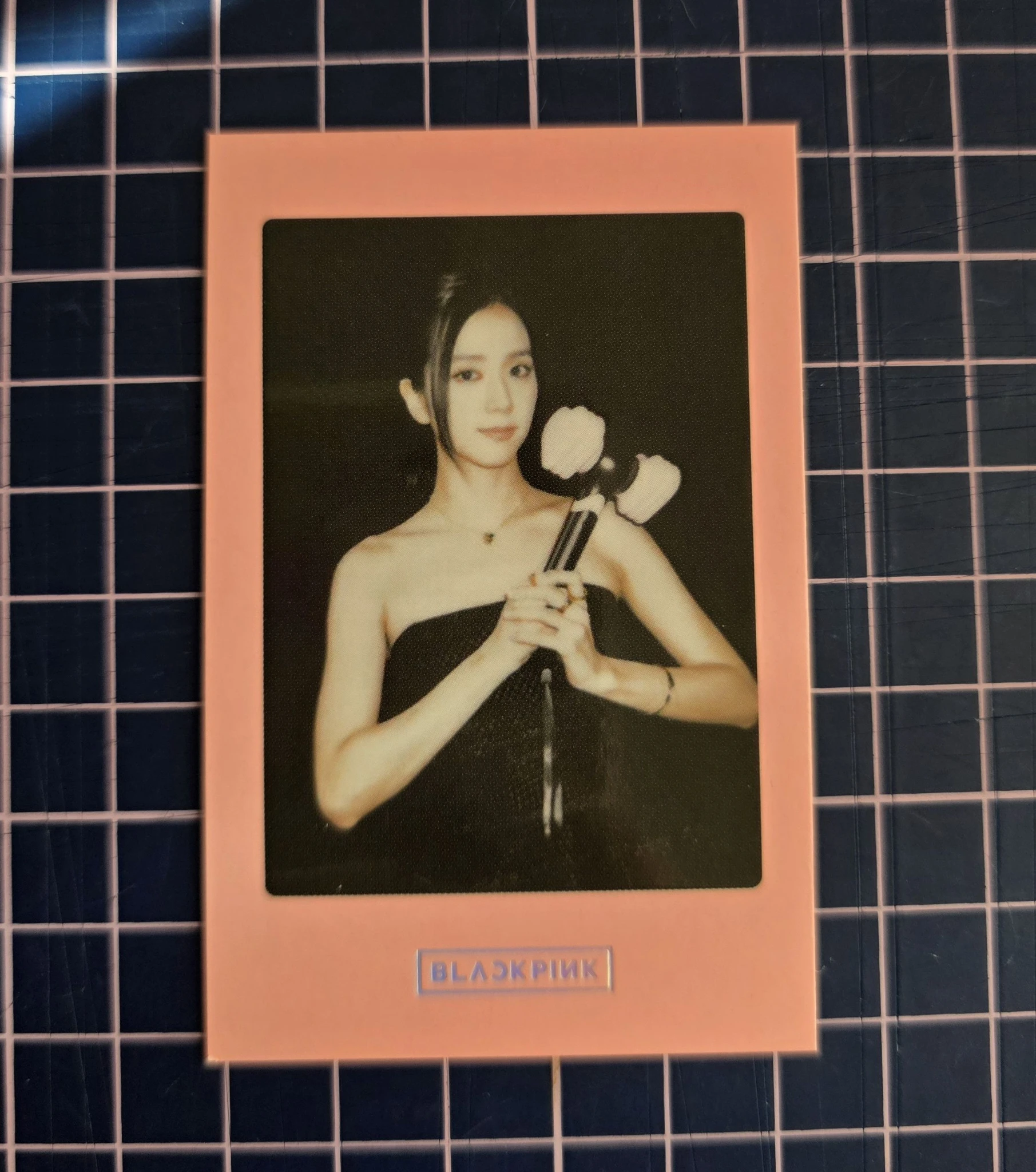 BLACKPINK Jisoo BLACKPINK - Jisoo - Official Lightsticks Other version 2 Born Pink tour merch photocard listing photo 1