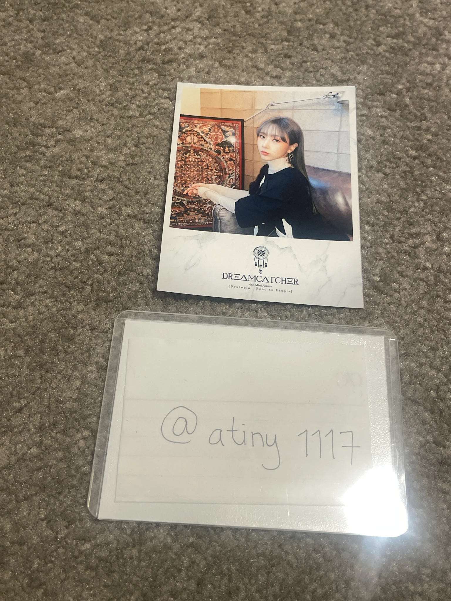 Dreamcatcher Yoohyeon Dreamcatcher - Yoohyeon - Dystopia : Road to Utopia Album musicart concept zone photo print listing photo 1