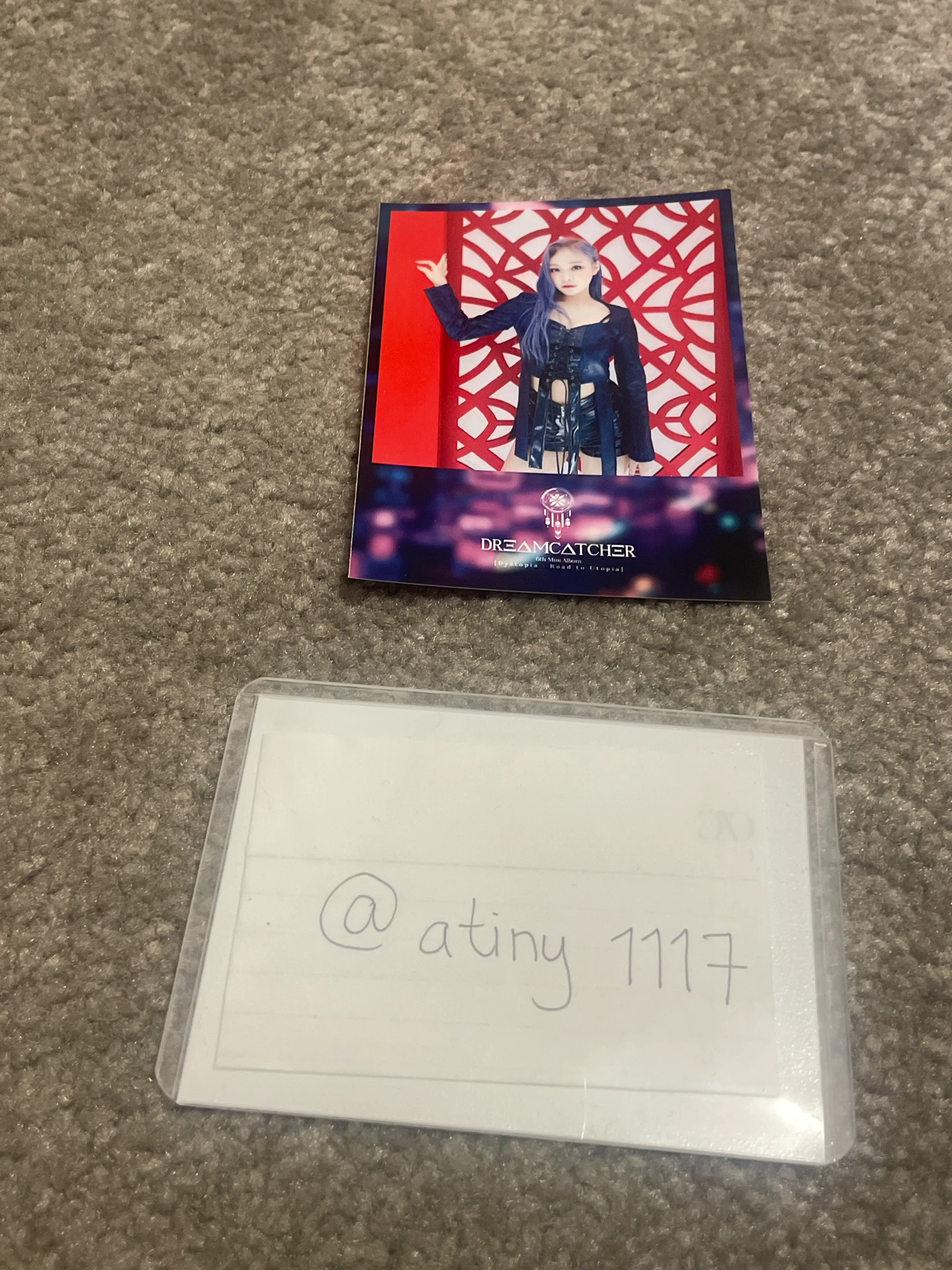 Dreamcatcher Gahyun Dreamcatcher - Gahyun - Dystopia : Road to Utopia Album concept zone musicart photo print listing photo 1
