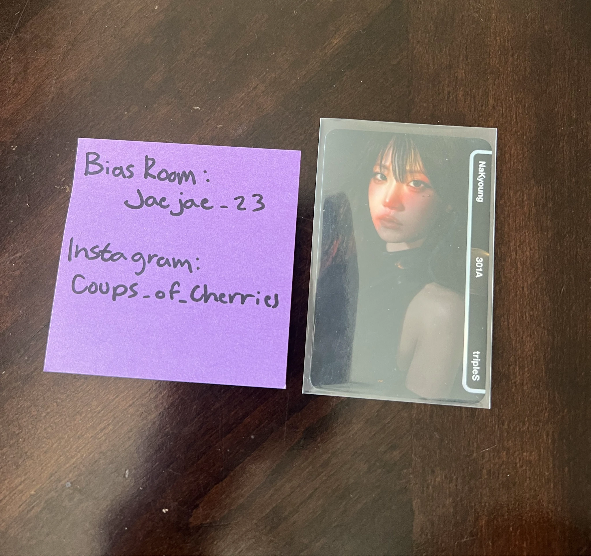 tripleS Nakyoung tripleS - Nakyoung - Beyond Beauty Album album photocard objekt music album listing photo 1