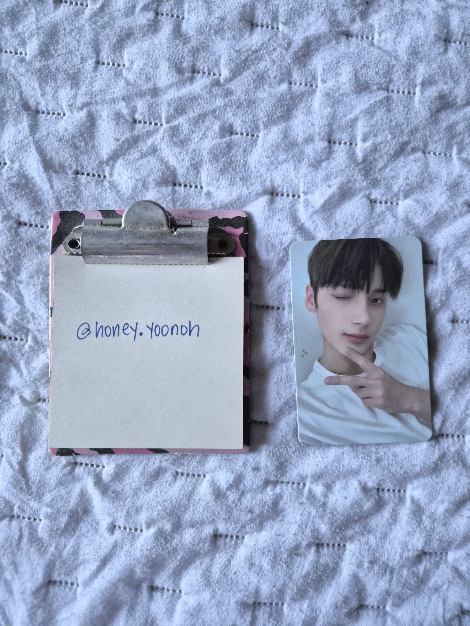TOMORROW X TOGETHER Huening Kai TOMORROW X TOGETHER - Huening Kai - Minisode 2: Thursday's Child Album album photocard tear version listing photo 1