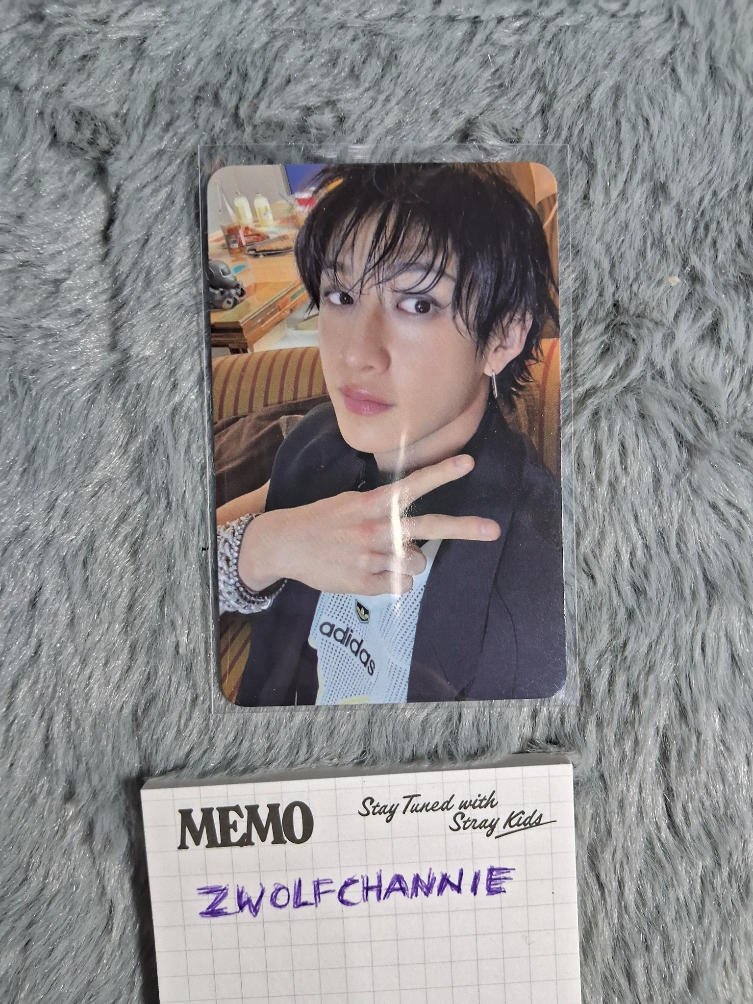 Stray Kids Bang Chan Stray Kids - Bang Chan - KARMA Album album photocard pre-order benefit compact ver. listing photo 1