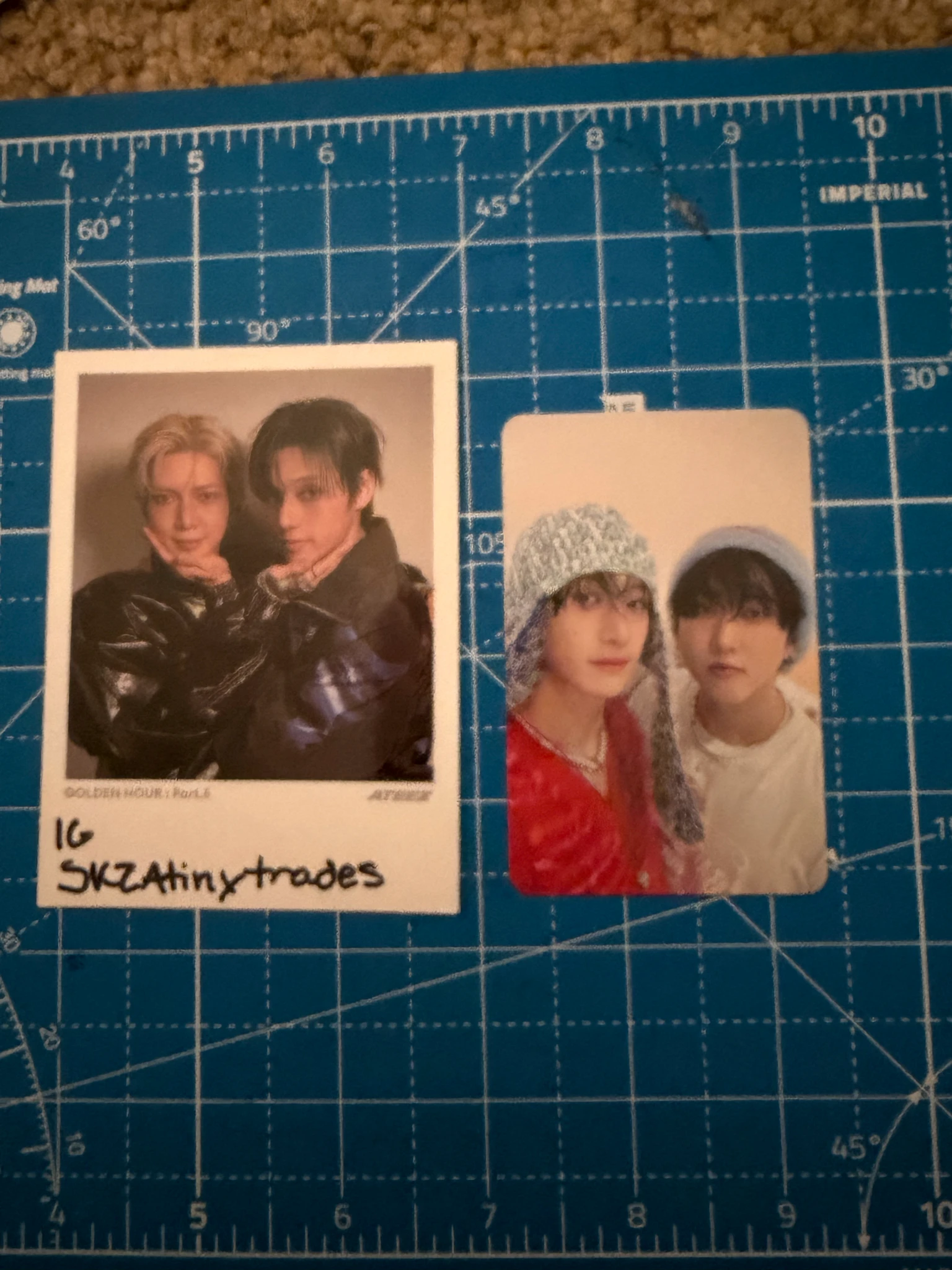 Stray Kids Stray Kids - Bang Chan & Changbin - ATE Album album photocard unit listing photo 1
