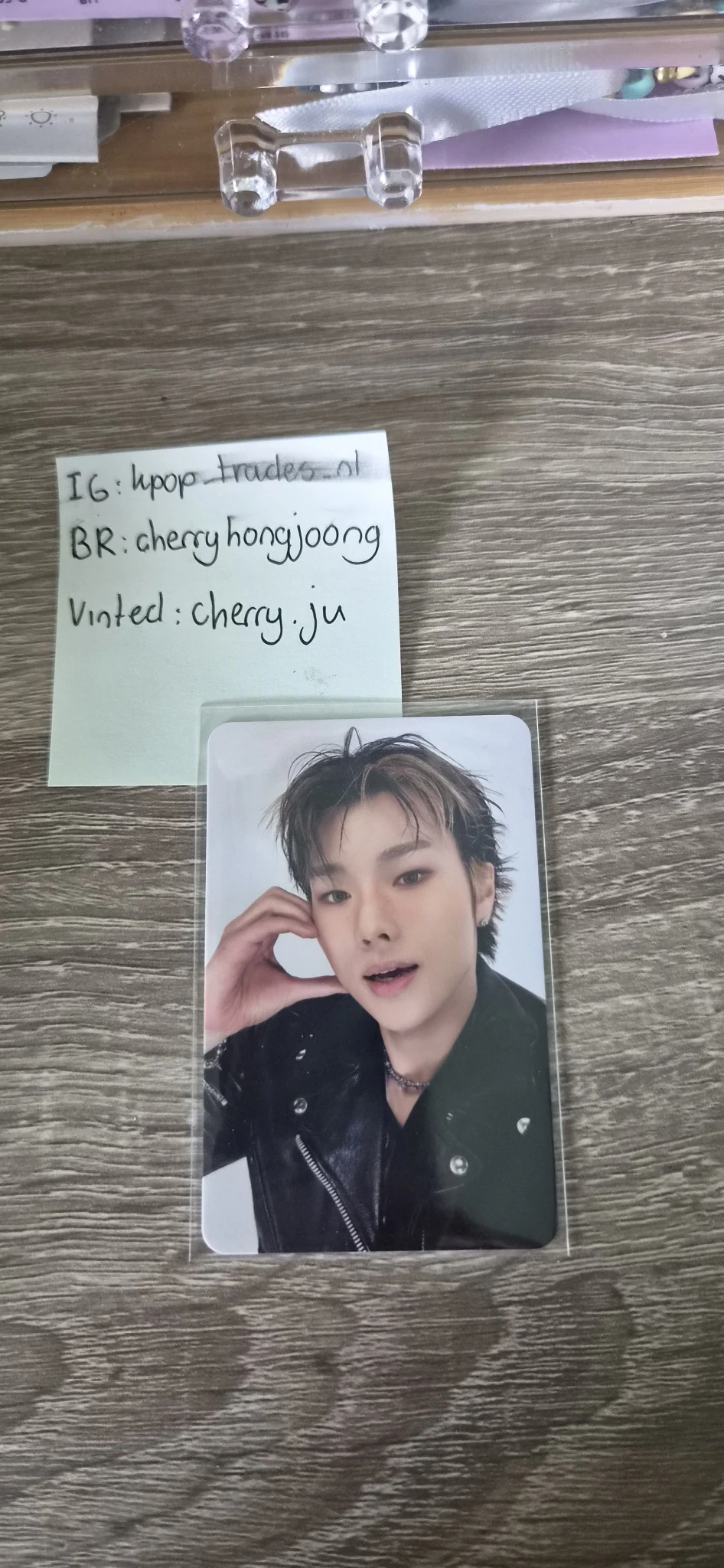 Xdinary Heroes Jungsu cmgpfjwo00008jy04kkxcdf84 Album photocard listing photo 1