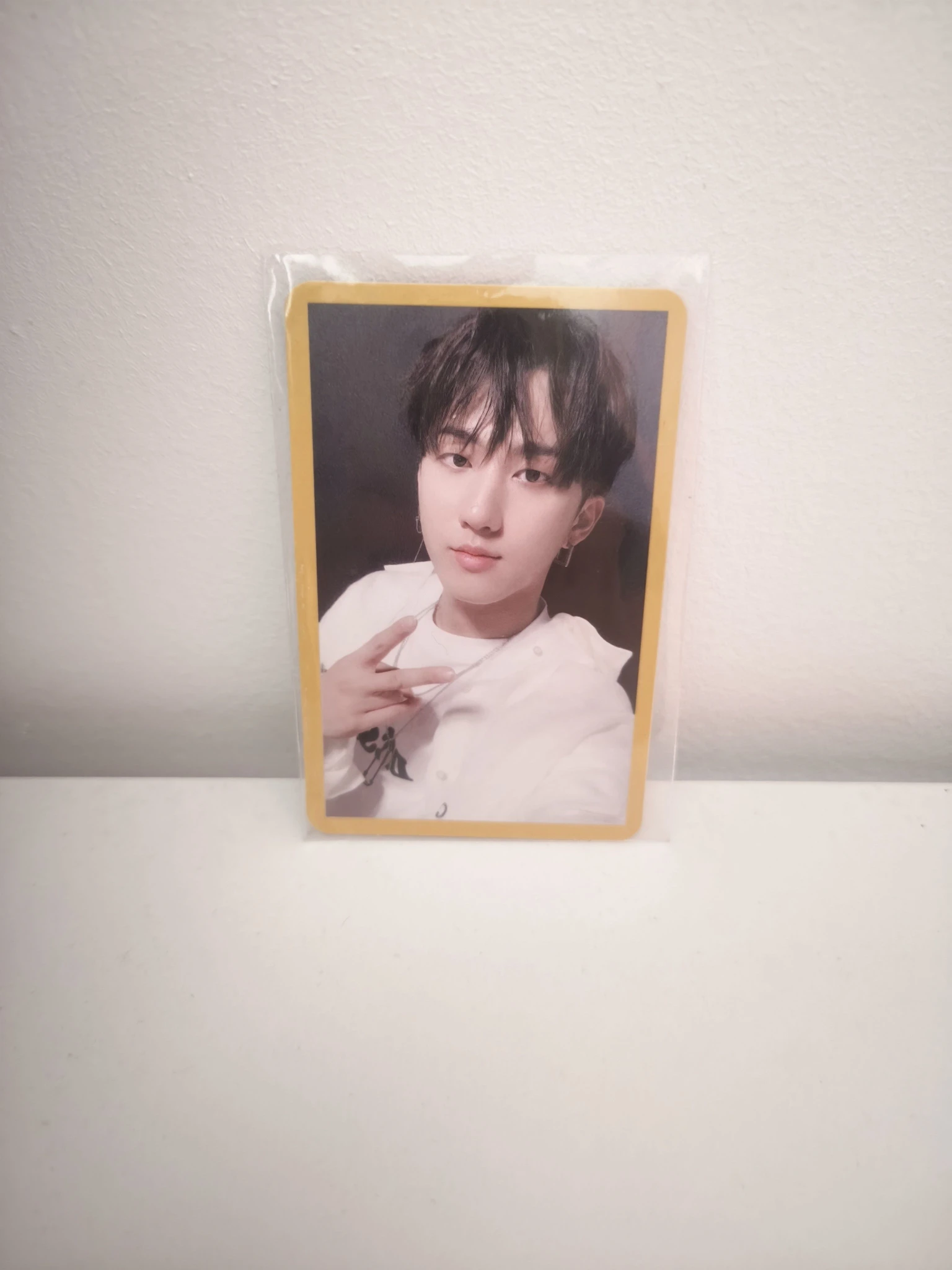 Stray Kids Changbin Stray Kids - Changbin - Clé 2: Yellow Wood Album album photocard yellow border ver. listing photo 1