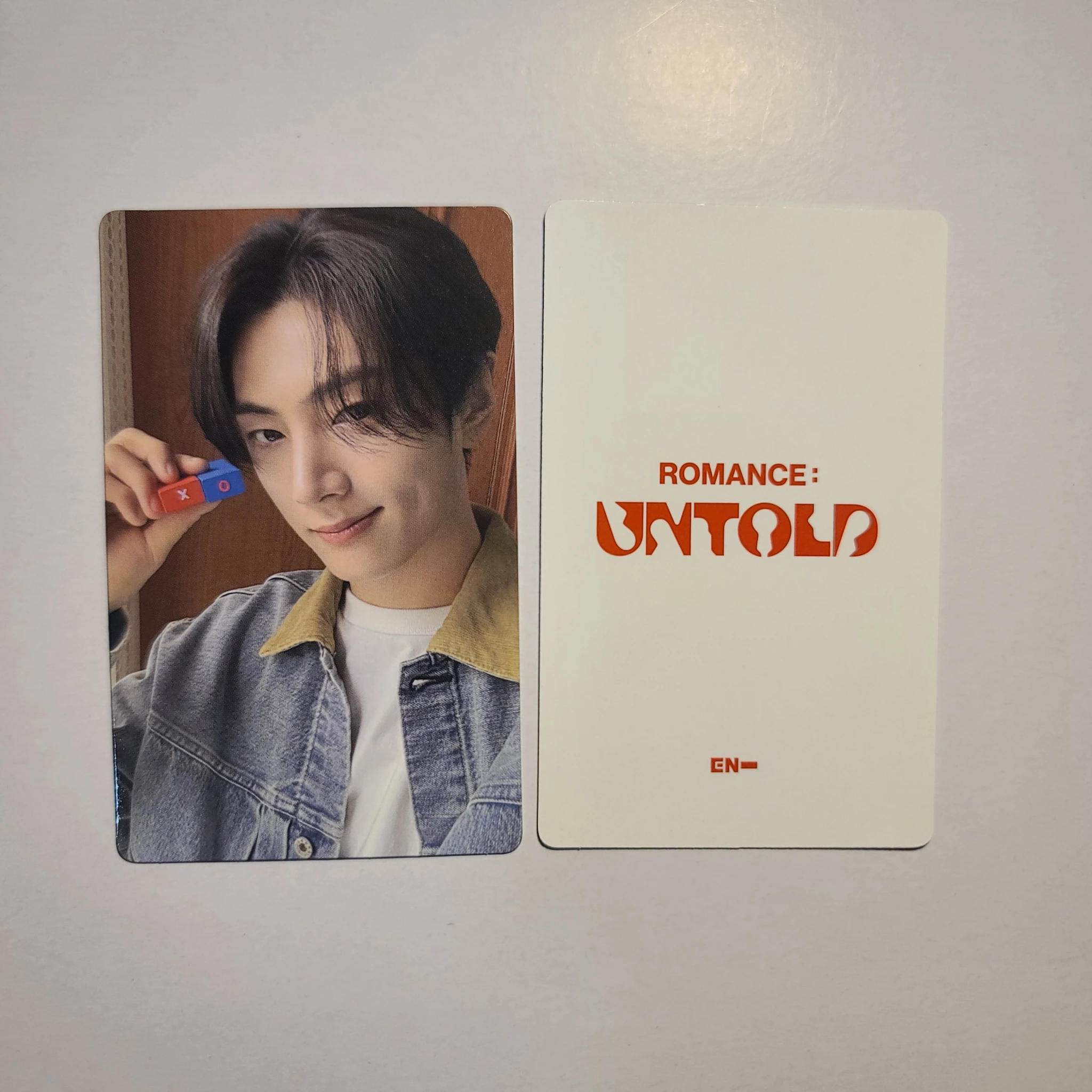 ENHYPEN Jay ENHYPEN - Jay - ROMANCE: UNTOLD Album korean album album photocard engene version A version listing photo 1