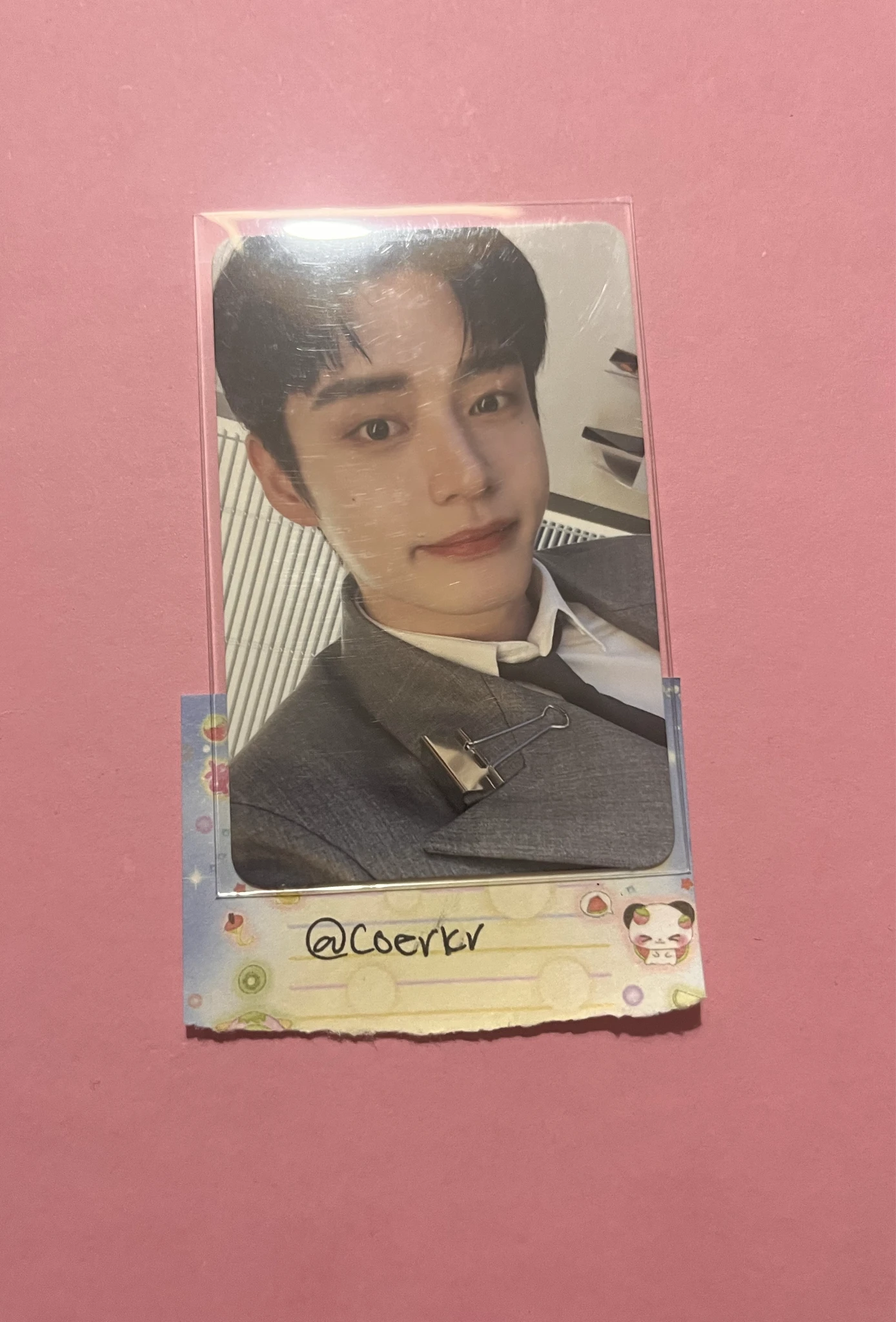 ZEROBASEONE Jiwoong ZEROBASEONE - Jiwoong - You had me at HELLO Album album photocard poca album zerose version listing photo 1