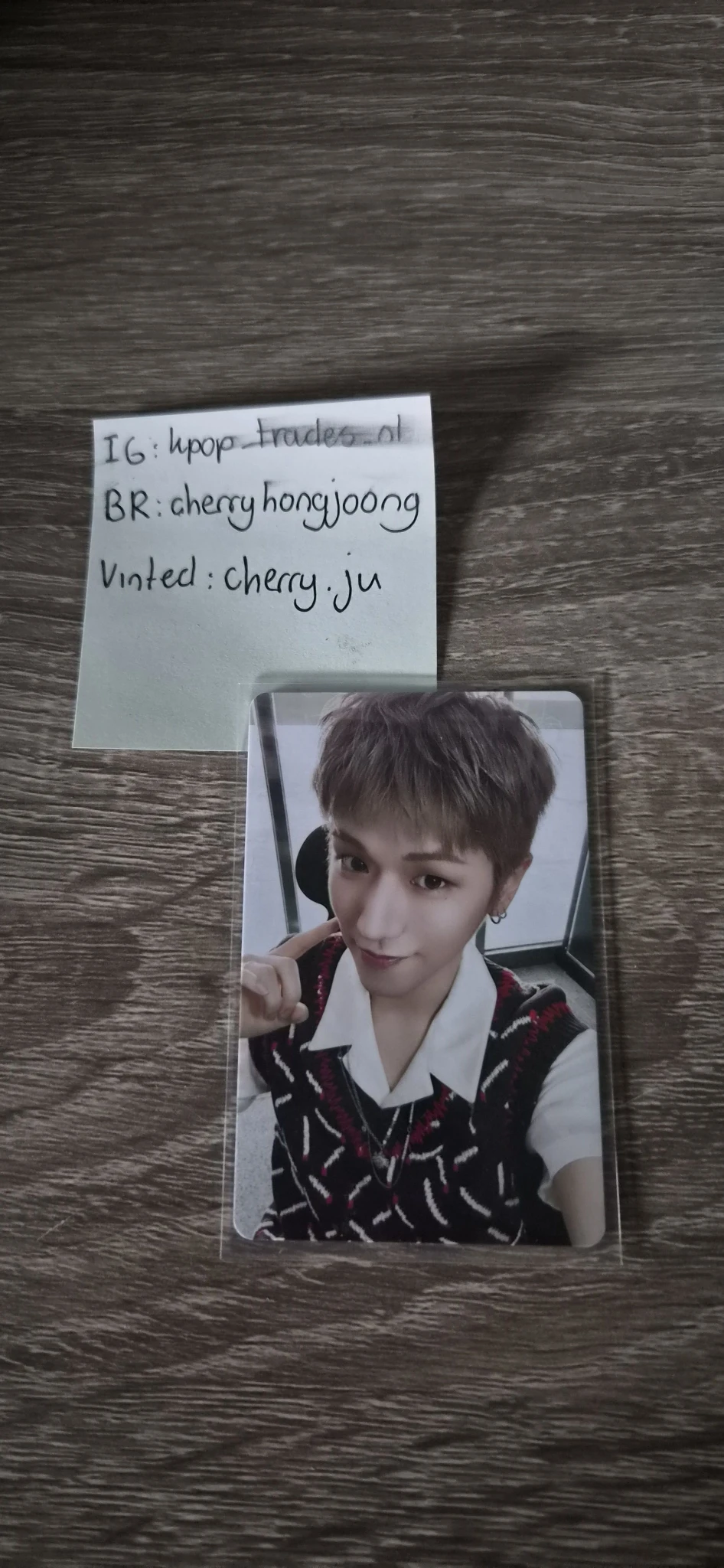 BOYNEXTDOOR Riwoo BOYNEXTDOOR - Riwoo - BOYLIFE Album weverse japan shop (wvj) lucky draw (LD) listing photo 1