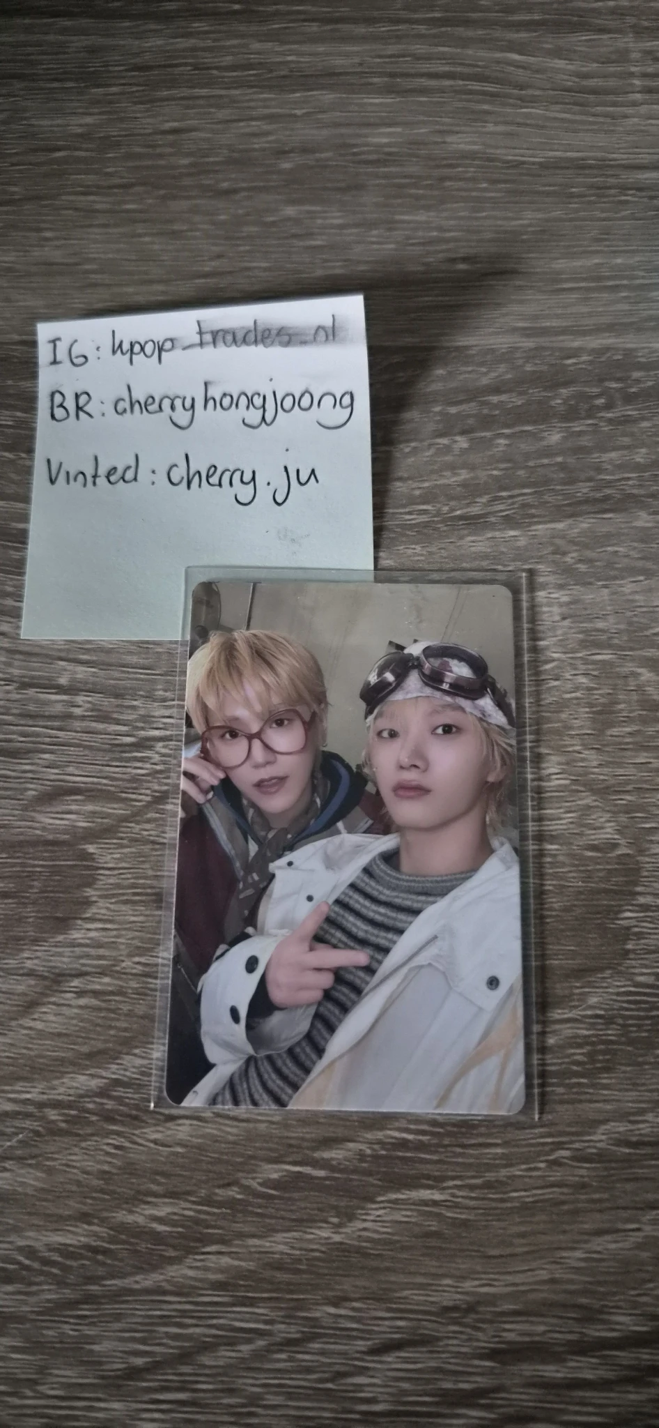 BOYNEXTDOOR BOYNEXTDOOR - Sungho & Riwoo - HOME Album album photocard selfie sweet home version listing photo 1
