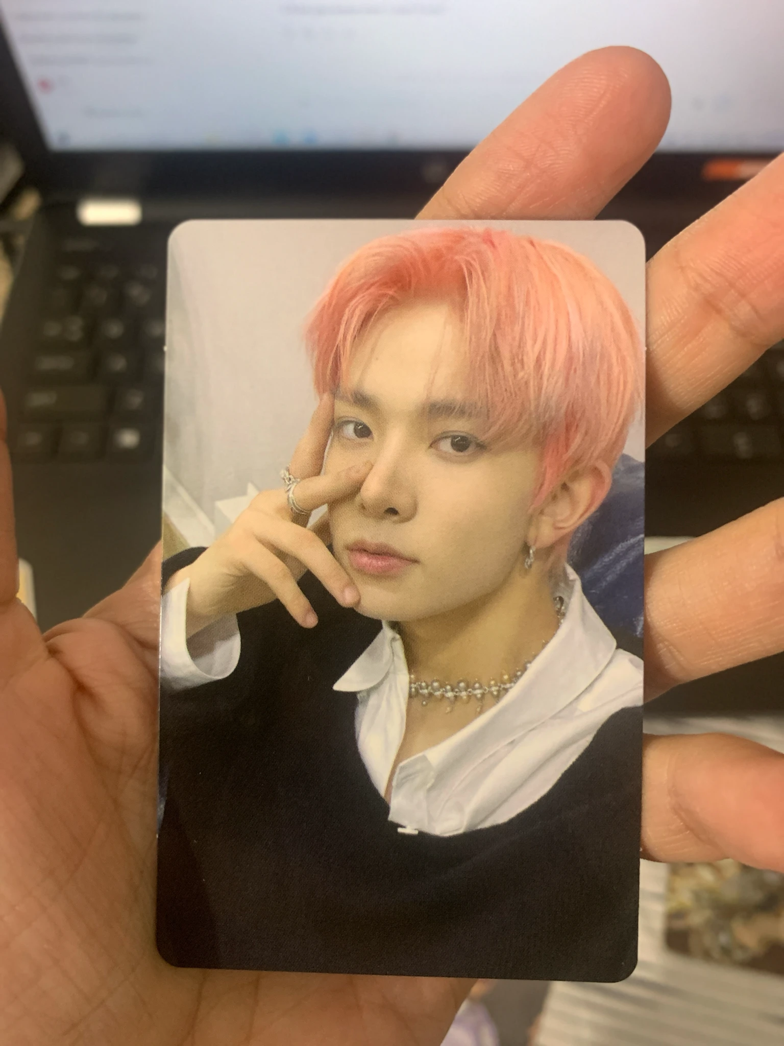 ENHYPEN Evan (Heeseung) ENHYPEN - Heeseung - DIMENSION: 閃光 (SENKOU) Album japanese album album photocard solo jacket version gleam version listing photo 1