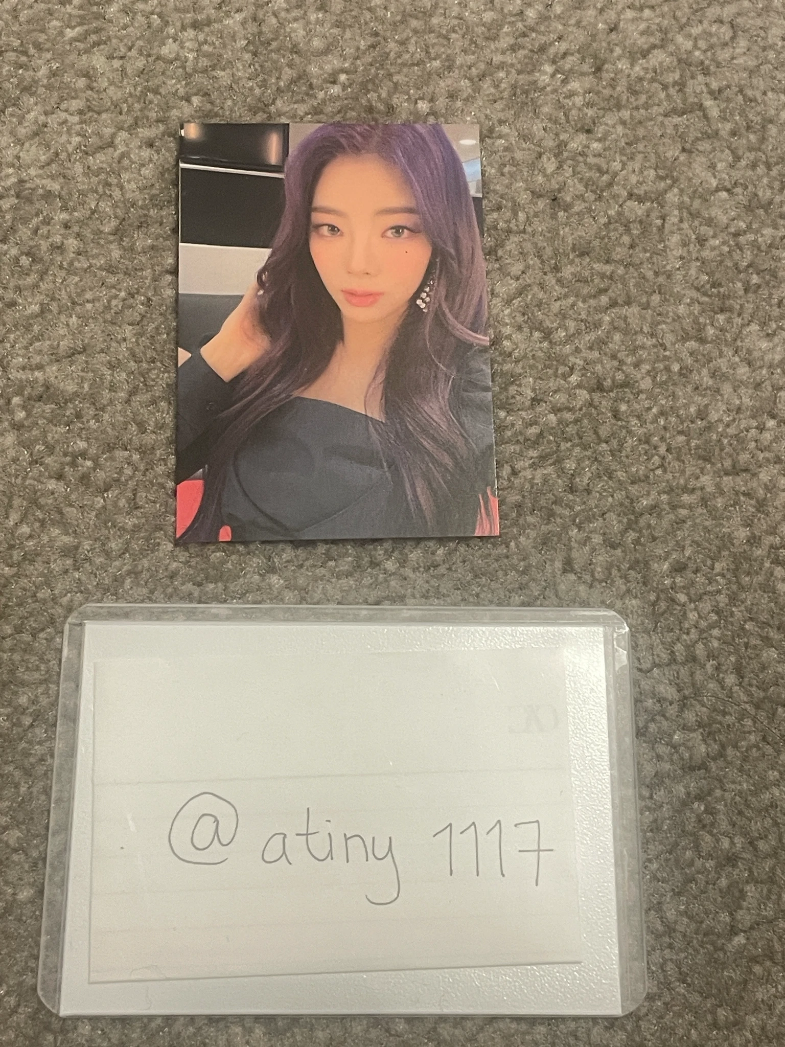 PURPLE KISS Na Goeun PURPLE KISS - Na Goeun - INTO VIOLET Album victor online store (vos) listing photo 1