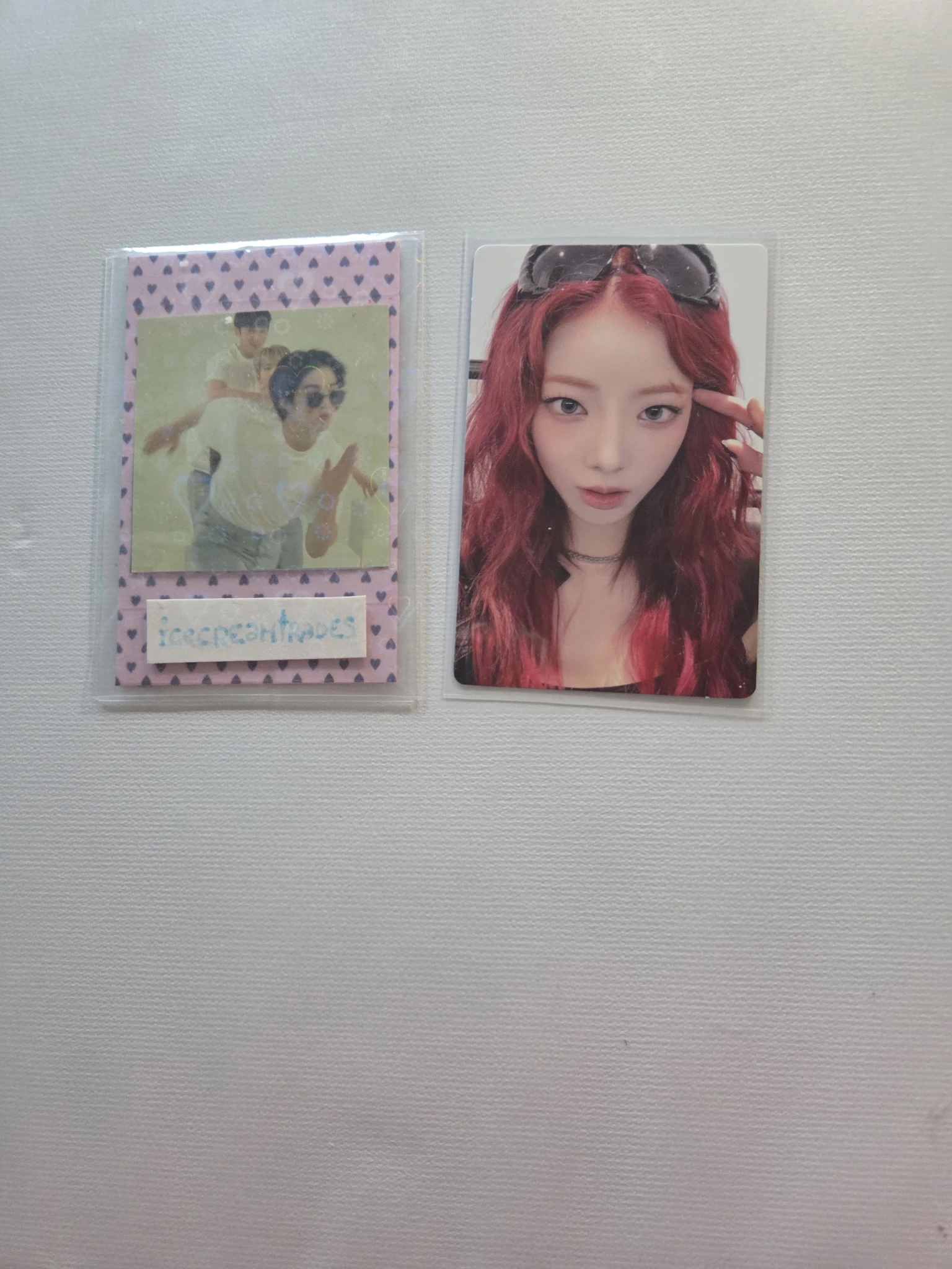 PURPLE KISS Na Goeun PURPLE KISS - Na Goeun - BXX Album Blue Back listing photo 1