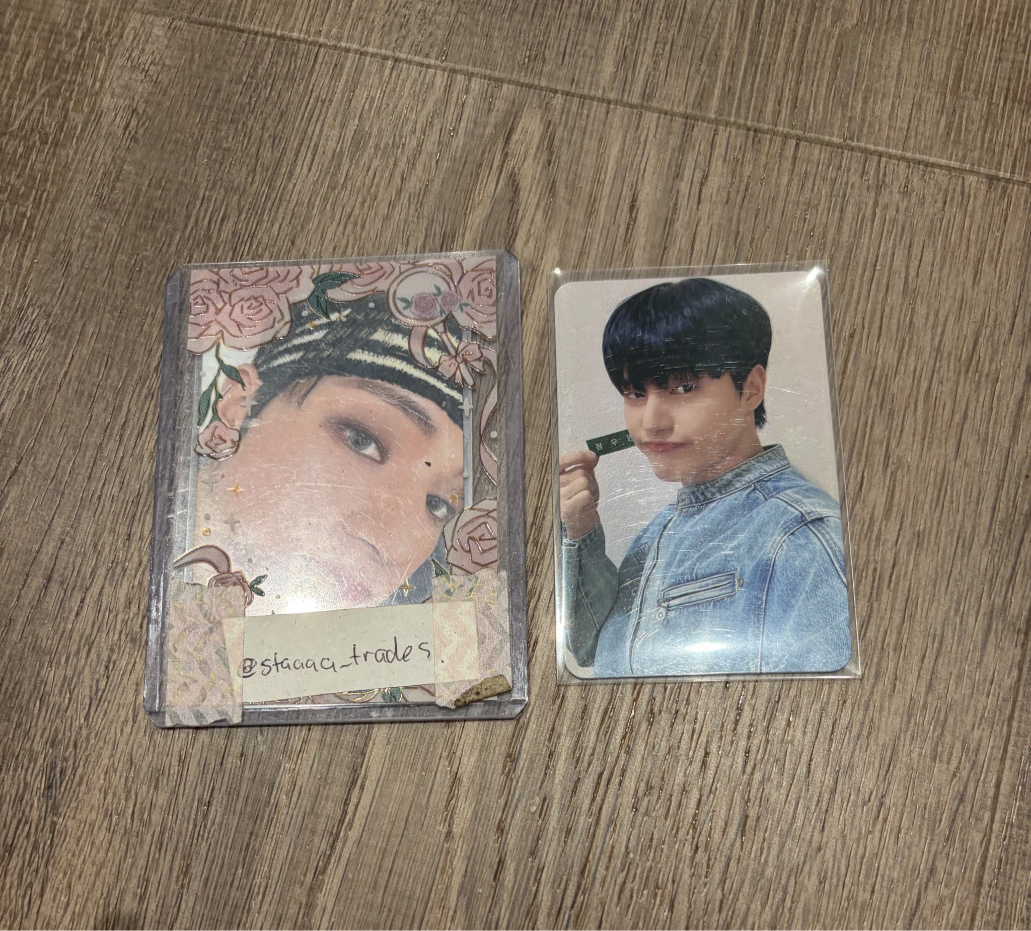 ATEEZ Wooyoung ATEEZ - Wooyoung - THE WORLD EP.FIN: WILL Album nameplate fromm store video call listing photo 1