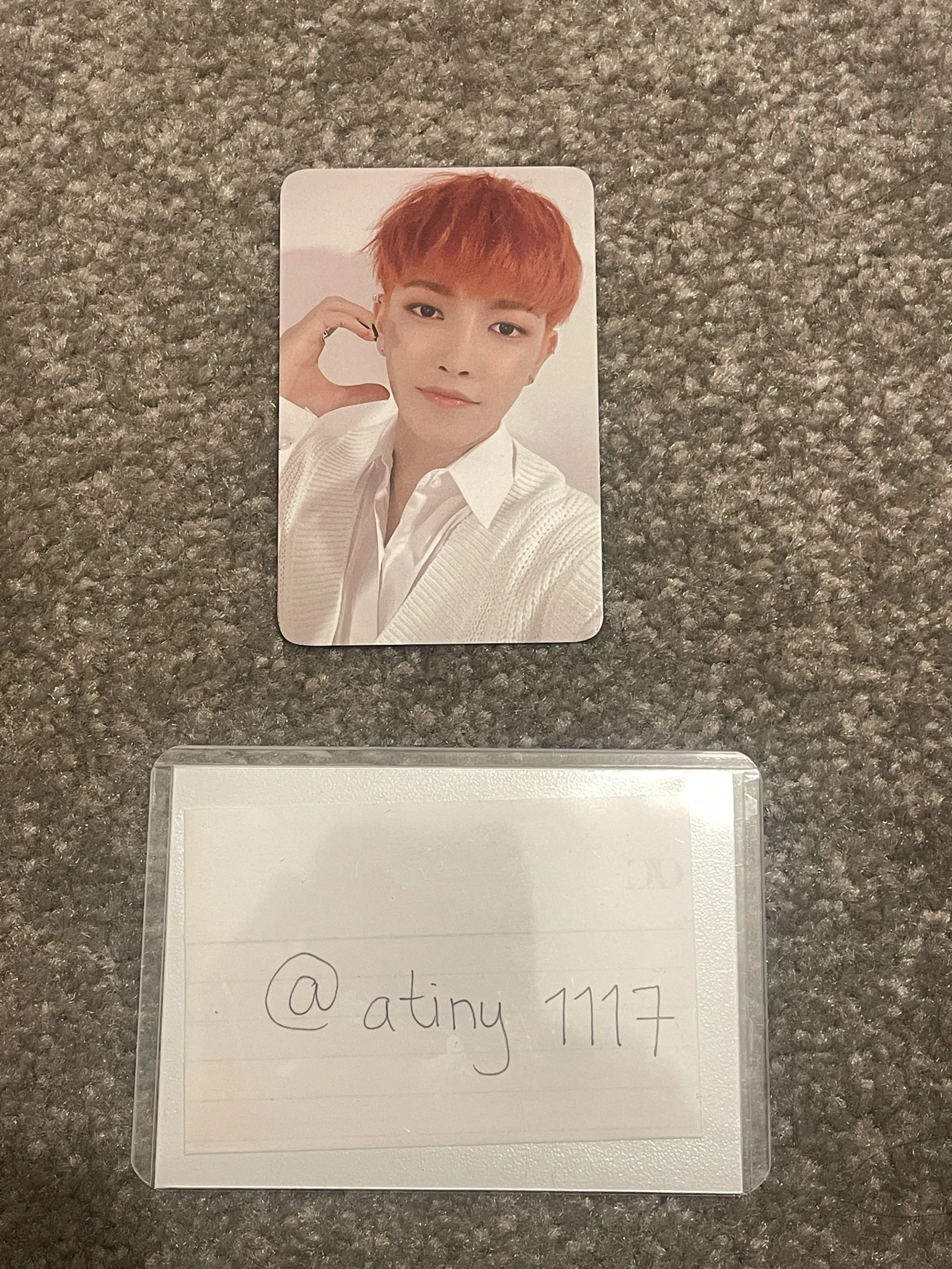 ATEEZ Hongjoong ATEEZ - Hongjoong - ZERO : FEVER Part.3 Album ktown4u video call/fancall listing photo 1