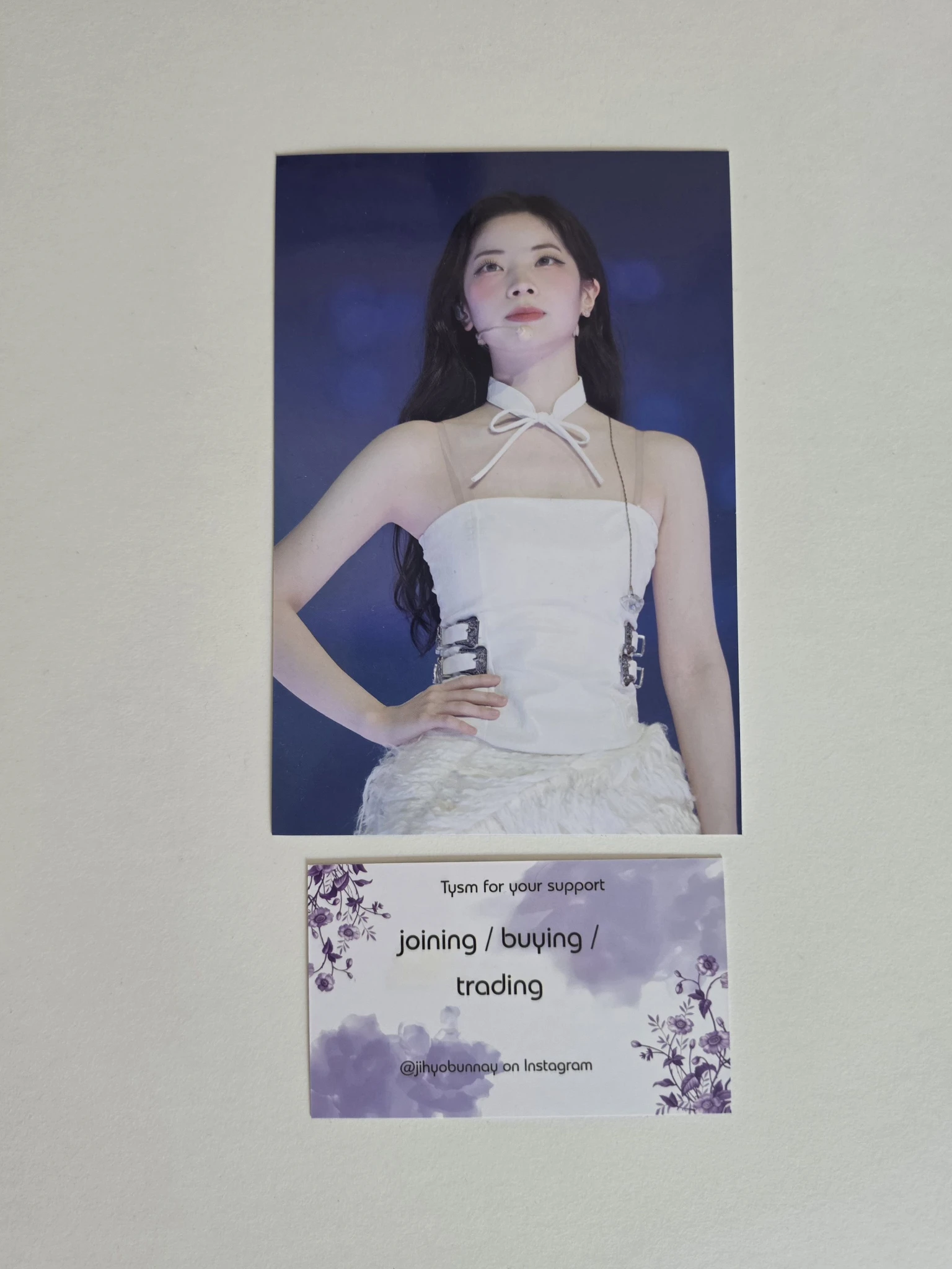 TWICE Dahyun TWICE - Dahyun - TWICE 6th World Tour THIS IS FOR Event postcard postcard set bangkok vip ticket benefit listing photo 1