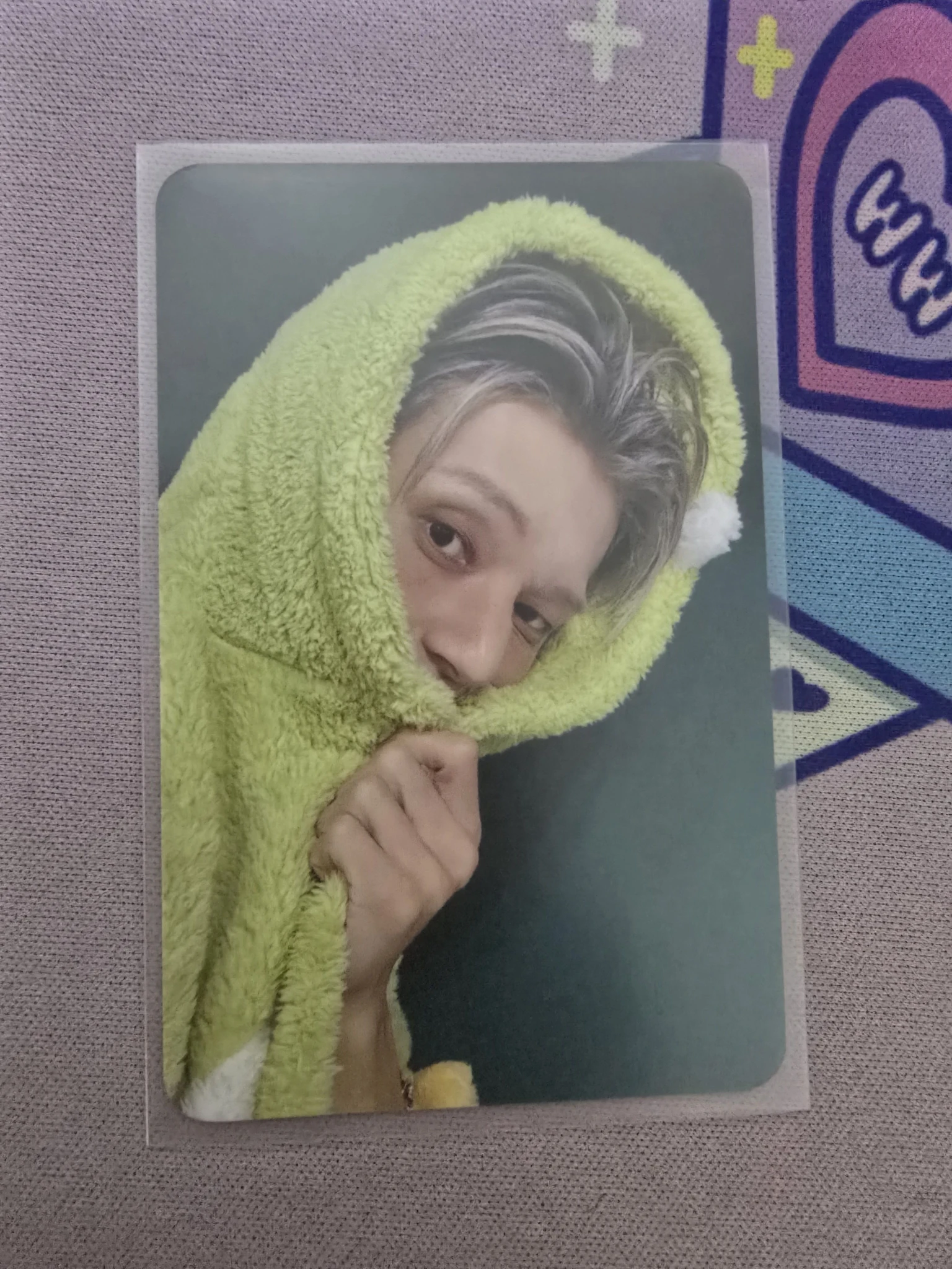 ATEEZ Wooyoung ATEEZ - Wooyoung - Golden Hour : Part.3 Album pre-order benefit (pob) makestar listing photo 1