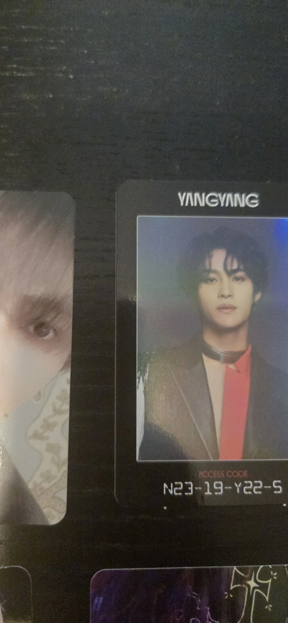 NCT Yangyang NCT - Yangyang - NCT 2020 Resonance Pt.2 Album arrival version id card album photocard holographic (hologram) listing photo 1