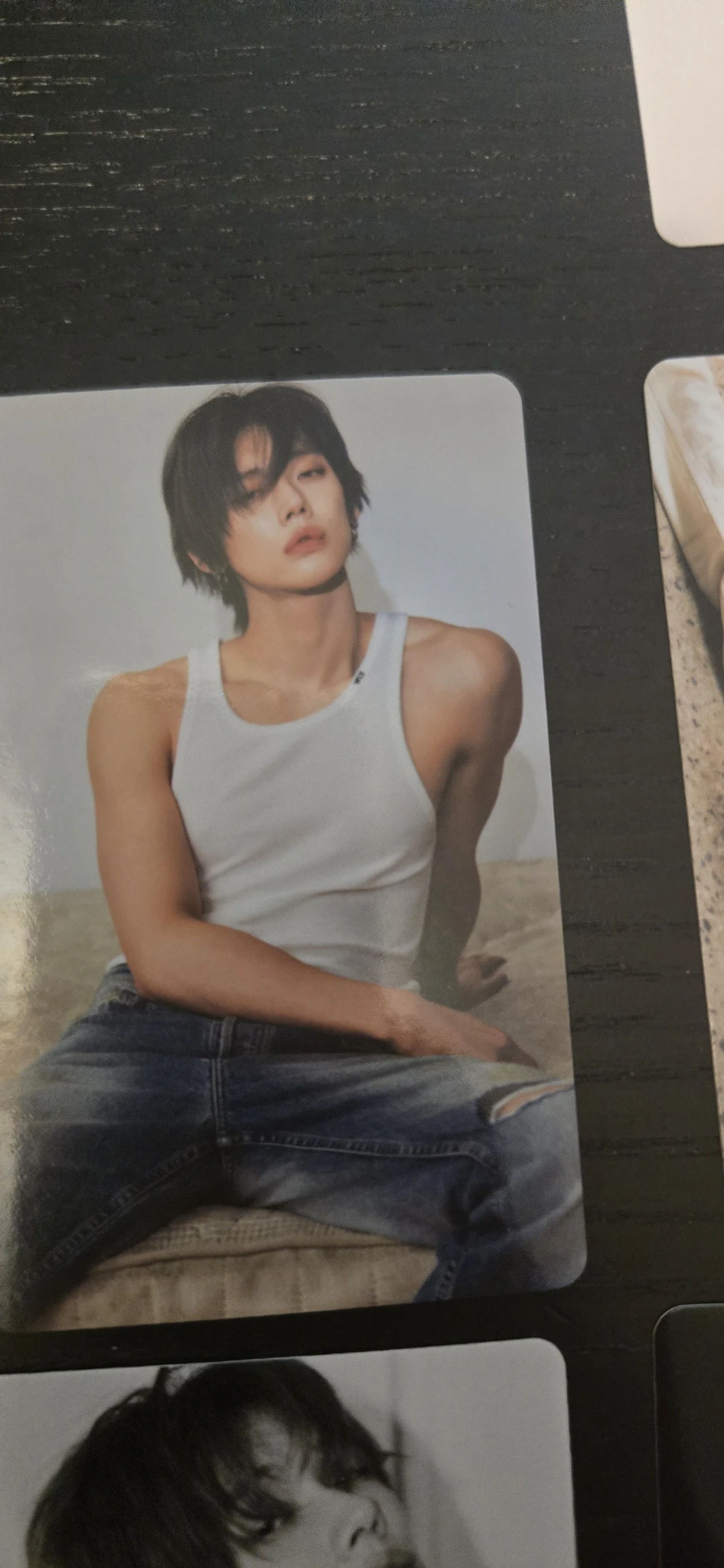 TOMORROW X TOGETHER Yeonjun TOMORROW X TOGETHER - Yeonjun - NO LABELS: PART 01 Album set up b photocard set listing photo 1