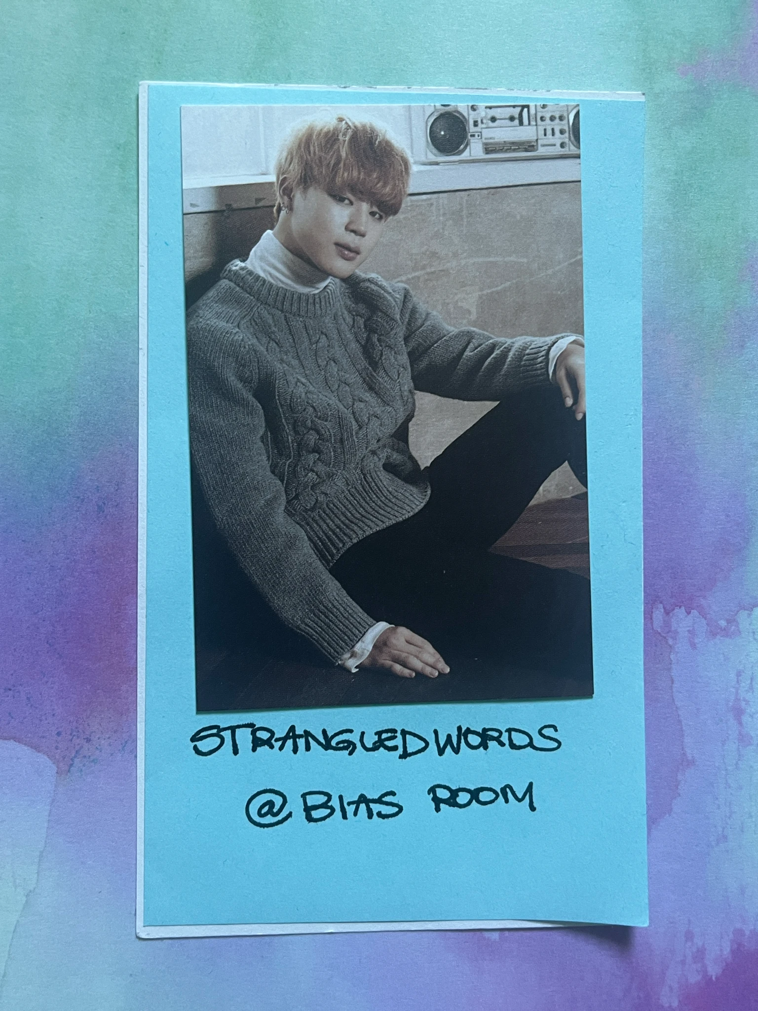 BTS Jimin BTS - Jimin - 2nd Muster - ZIP CODE : 22920 Event mini photocard listing photo 1