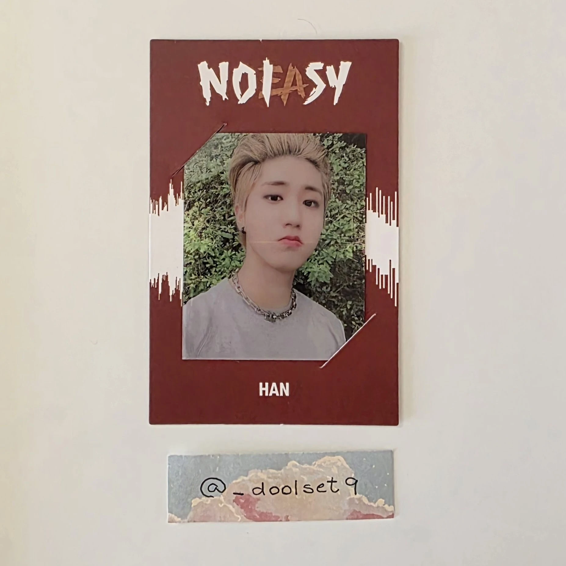 Stray Kids HAN Stray Kids - HAN - NoEasy Album album photocard pre-order benefit jewel case ver. frame ver. listing photo 1
