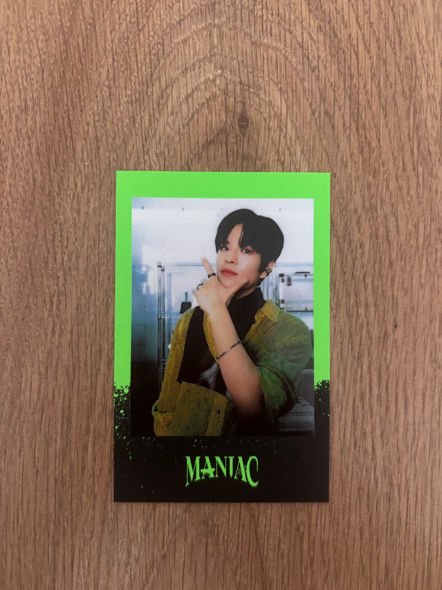 Stray Kids Seungmin Stray Kids - Seungmin - Maniac World Tour Event merch photocard purchase benefit polaroid pre-order benefit (pob) listing photo 1