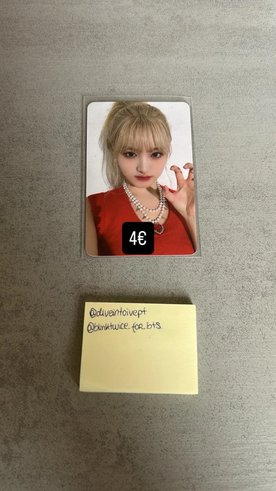IVE Liz IVE - Liz - I've Mine Album off the record version album photocard listing photo 1