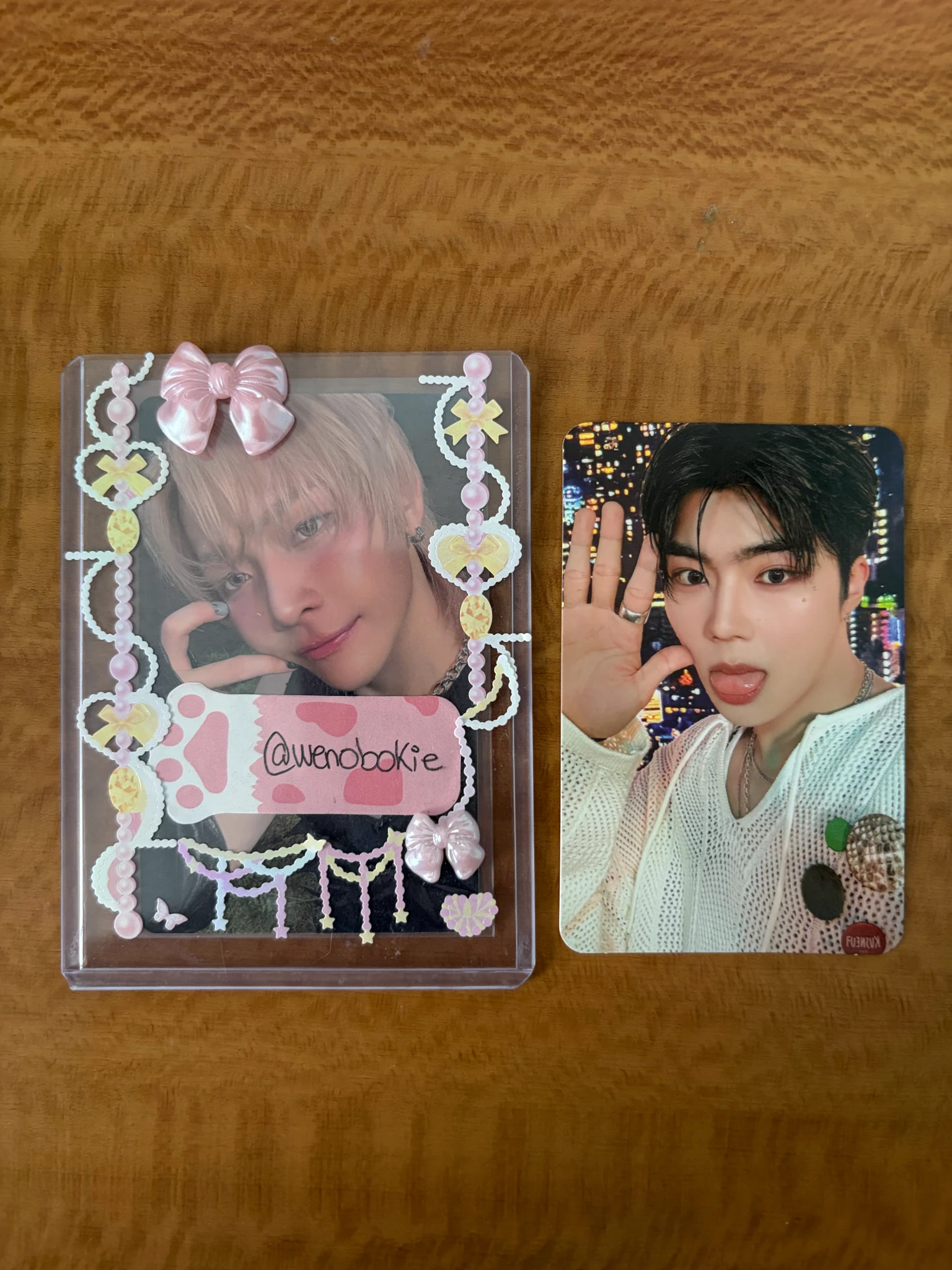 ZEROBASEONE Gunwook ZEROBASEONE - Gunwook - ZB1 x LINE FRIENDS Other merch photocard photocard holder listing photo 1