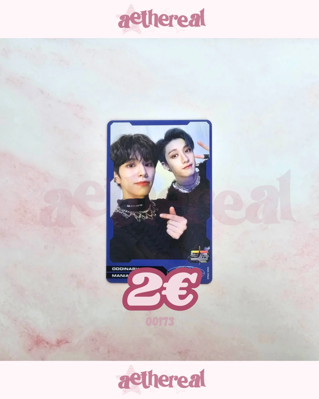 Stray Kids Stray Kids - Bang Chan & Seungmin - Oddinary Album album photocard listing photo 1