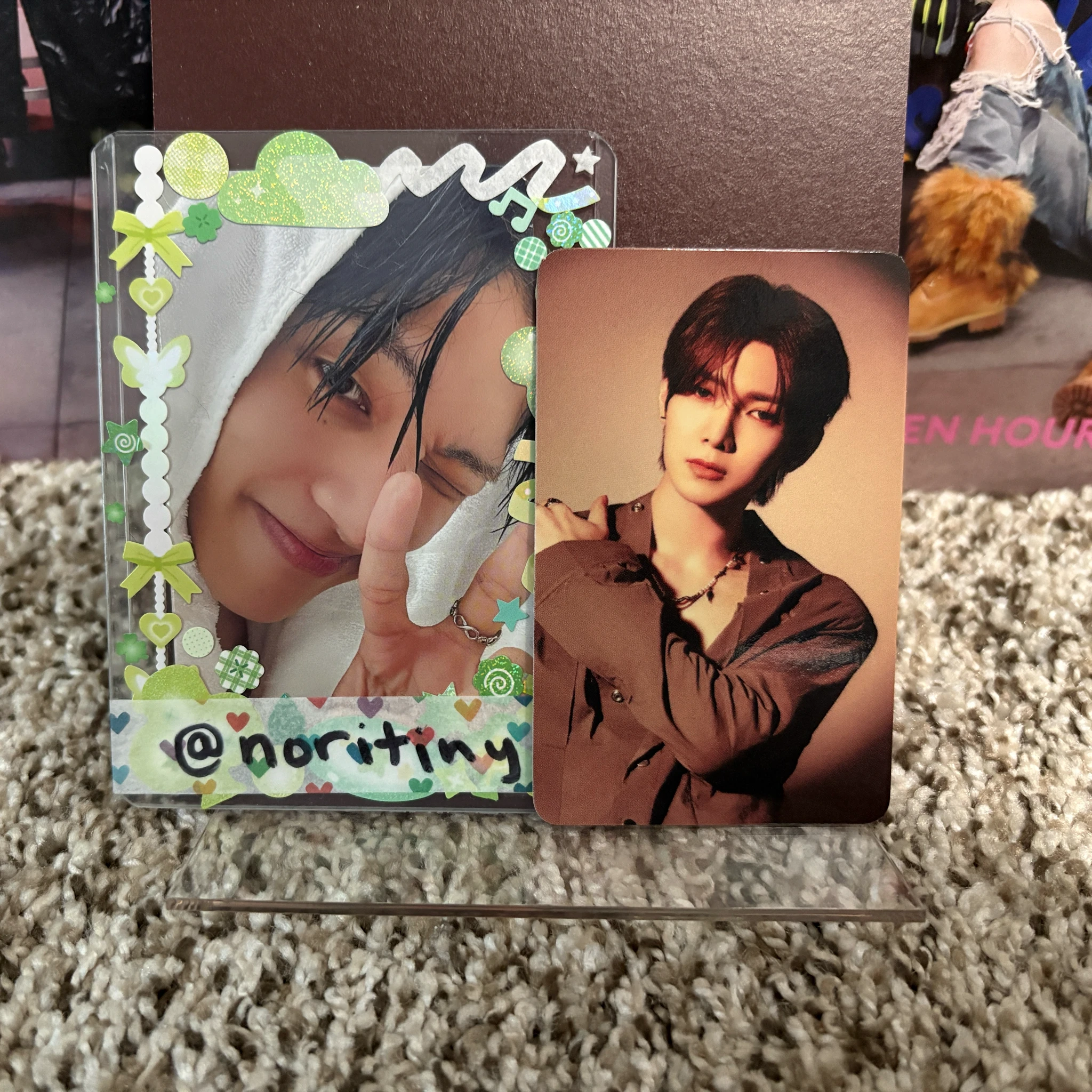 ATEEZ Yeosang ATEEZ - Yeosang - Golden Hour : Part.1 Album album photocard image card listing photo 1