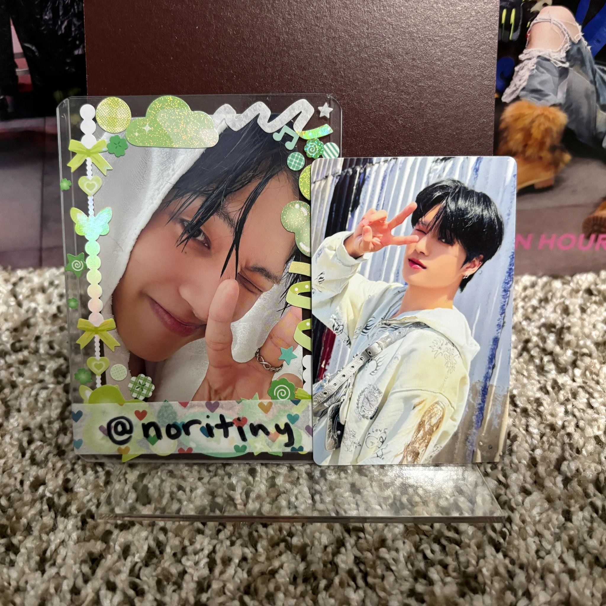 ATEEZ Wooyoung ATEEZ - Wooyoung - Golden Hour : Part.1 Album album photocard poca album listing photo 1