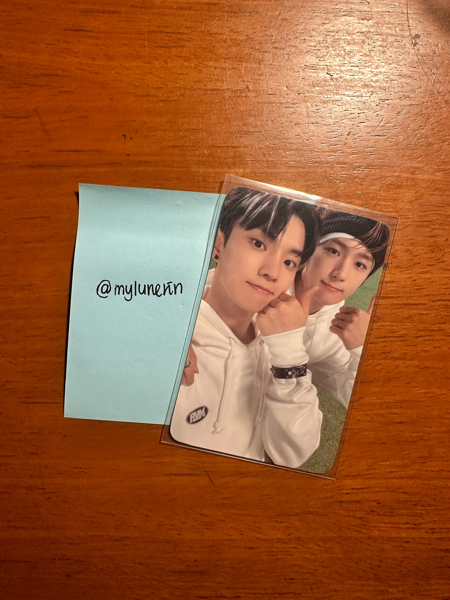 THE BOYZ THE BOYZ - Hyunjae & Q - Maverick Album album photocard storybook version listing photo 1