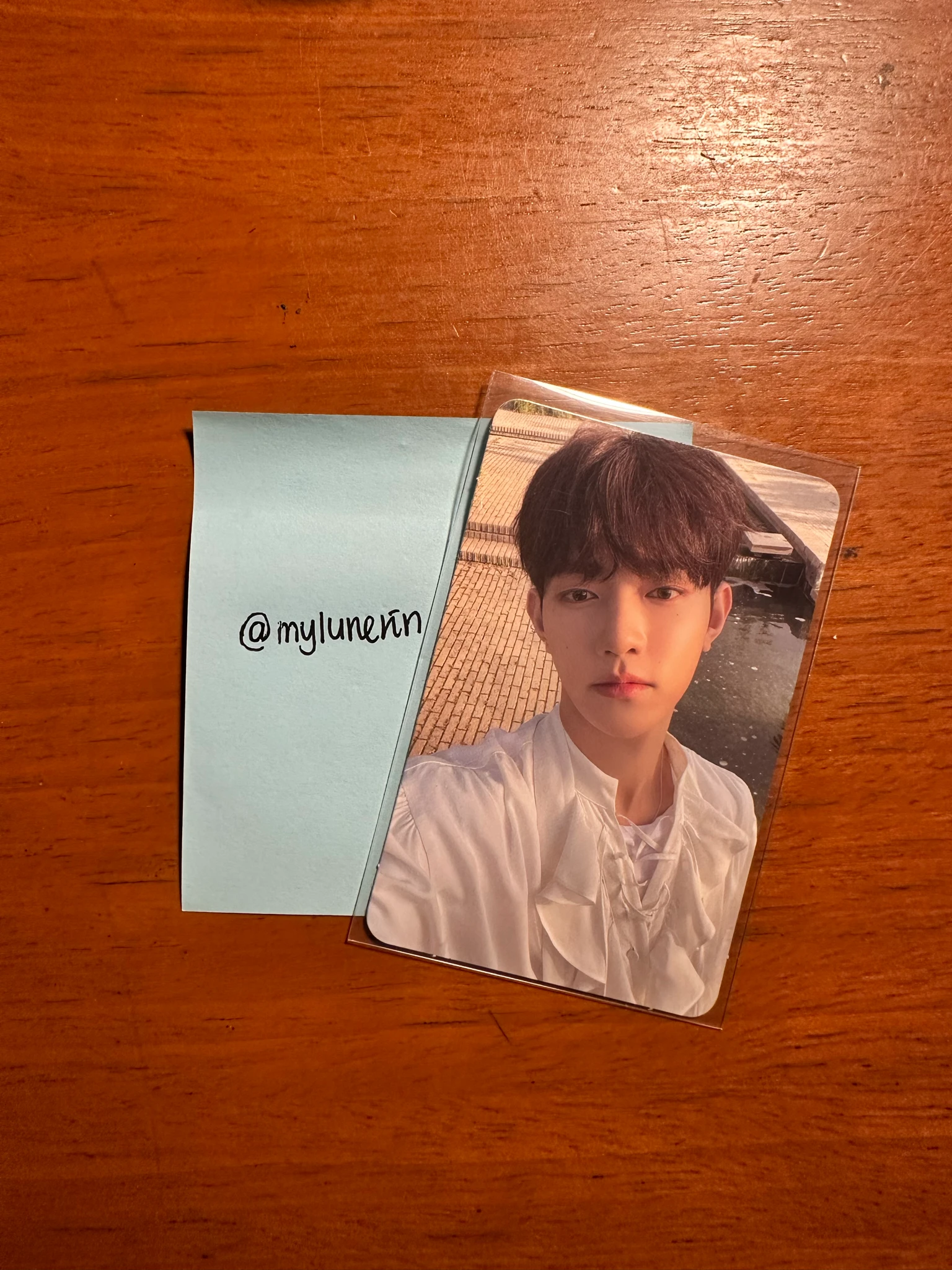 ZEROBASEONE Hao ZEROBASEONE - Hao - Youth in the Shade Album album photocard shade version A version listing photo 1