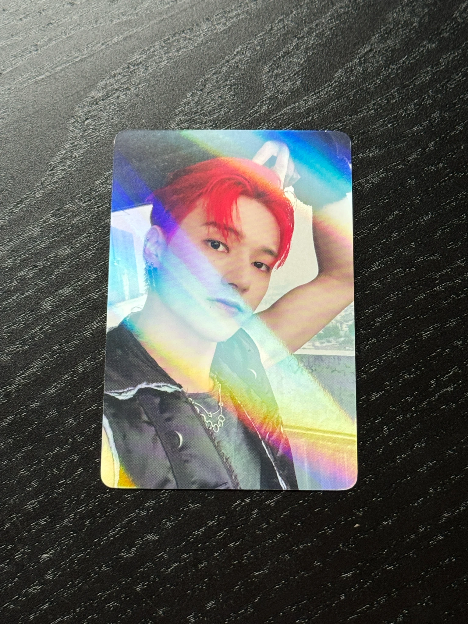 ATEEZ Wooyoung ATEEZ - Wooyoung - SPIN OFF : FROM THE WITNESS Album makestar holographic (hologram) pre-order benefit (pob) listing photo 1
