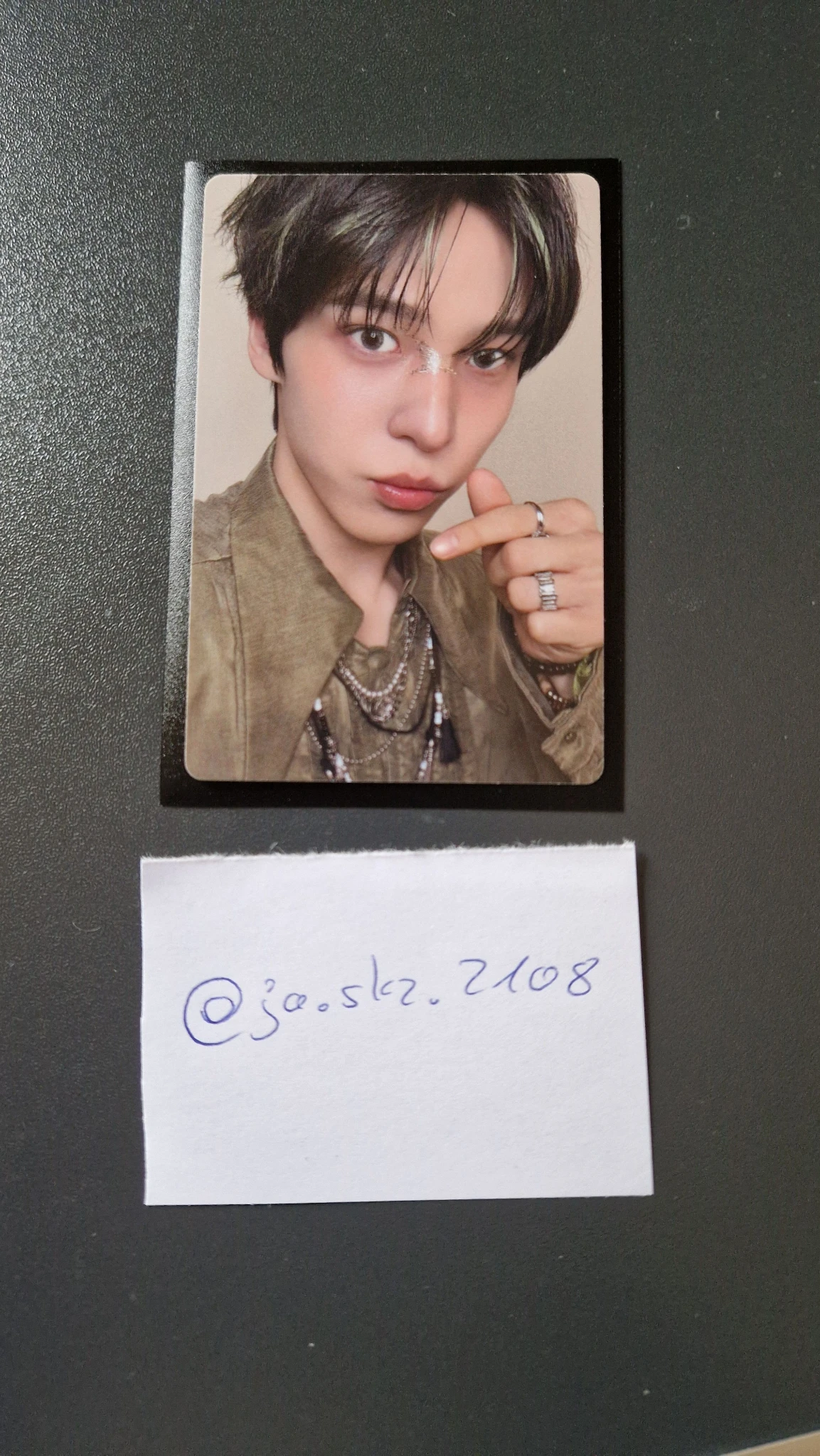 ATEEZ Yunho ATEEZ - Yunho - GOLDEN HOUR : Part.5 Album A version poca album album photocard listing photo 1