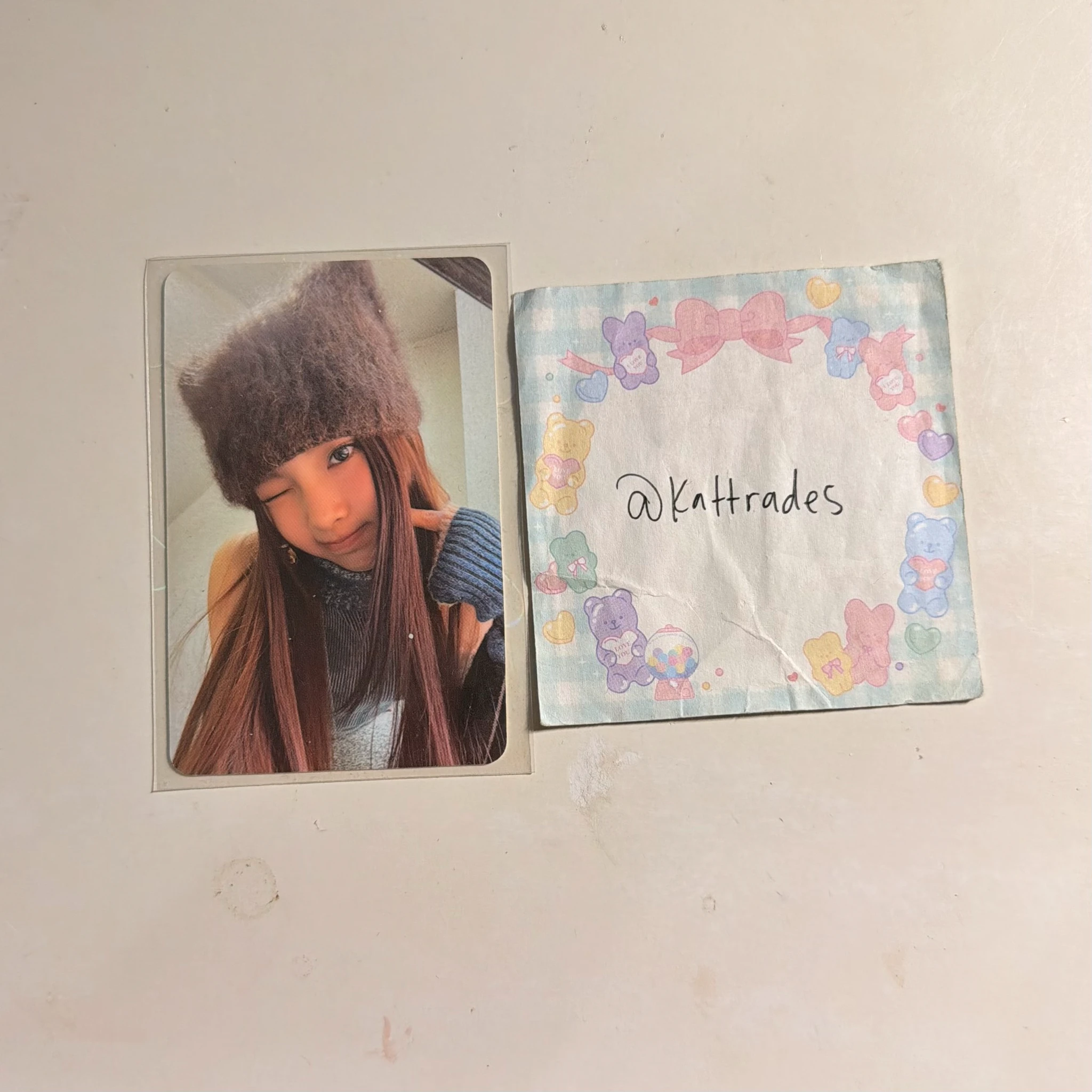 NewJeans Hyein NewJeans - Hyein - OMG Album album photocard weverse album version B version version 1 listing photo 1