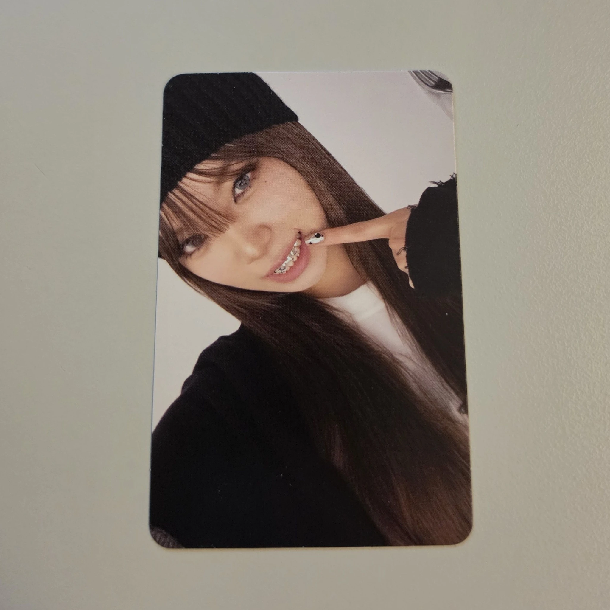 LE SSERAFIM Kim Chaewon LE SSERAFIM - Kim Chaewon - SPAGHETTI Album album photocard compact version crema silver version listing photo 1