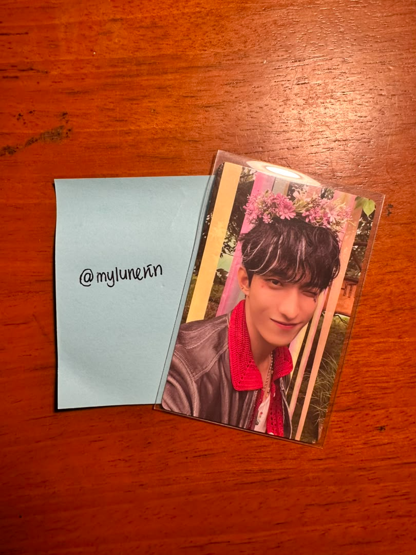 SEVENTEEN DK SEVENTEEN - DK - Seventeenth Heaven Album album photocard 2:14 PM version listing photo 1