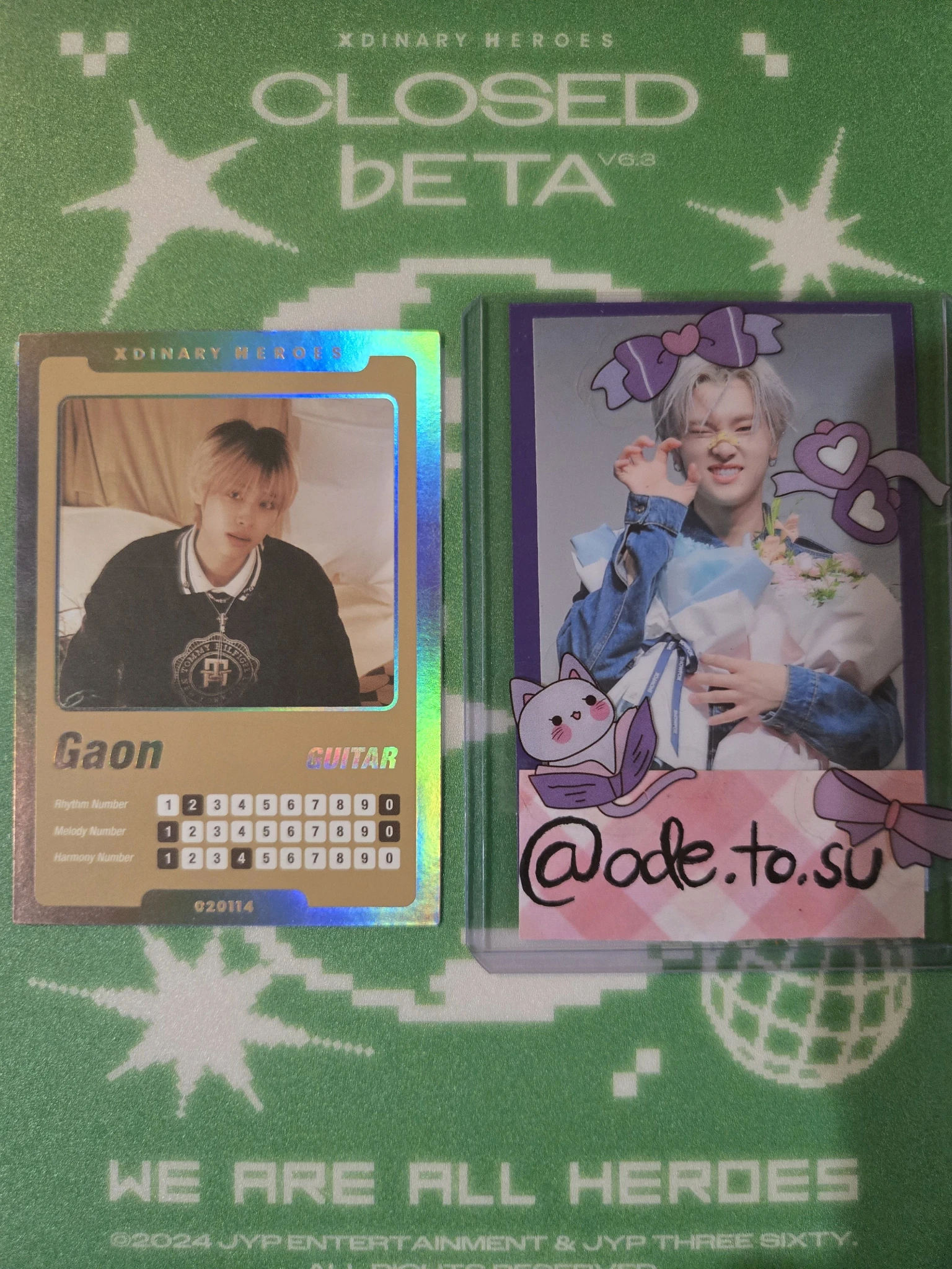 Xdinary Heroes Gaon Xdinary Heroes - Trouleshooting Album album photocard trading card random photocard listing photo 1