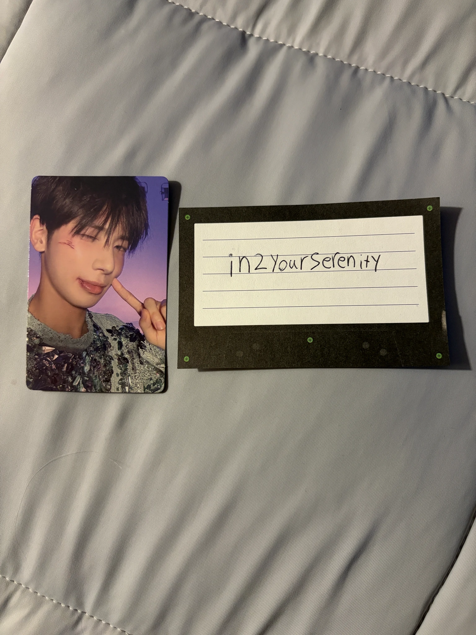TOMORROW X TOGETHER Taehyun TOMORROW X TOGETHER - Taehyun - The Name Chapter: Freefall Album album photocard gravity ver. listing photo 1