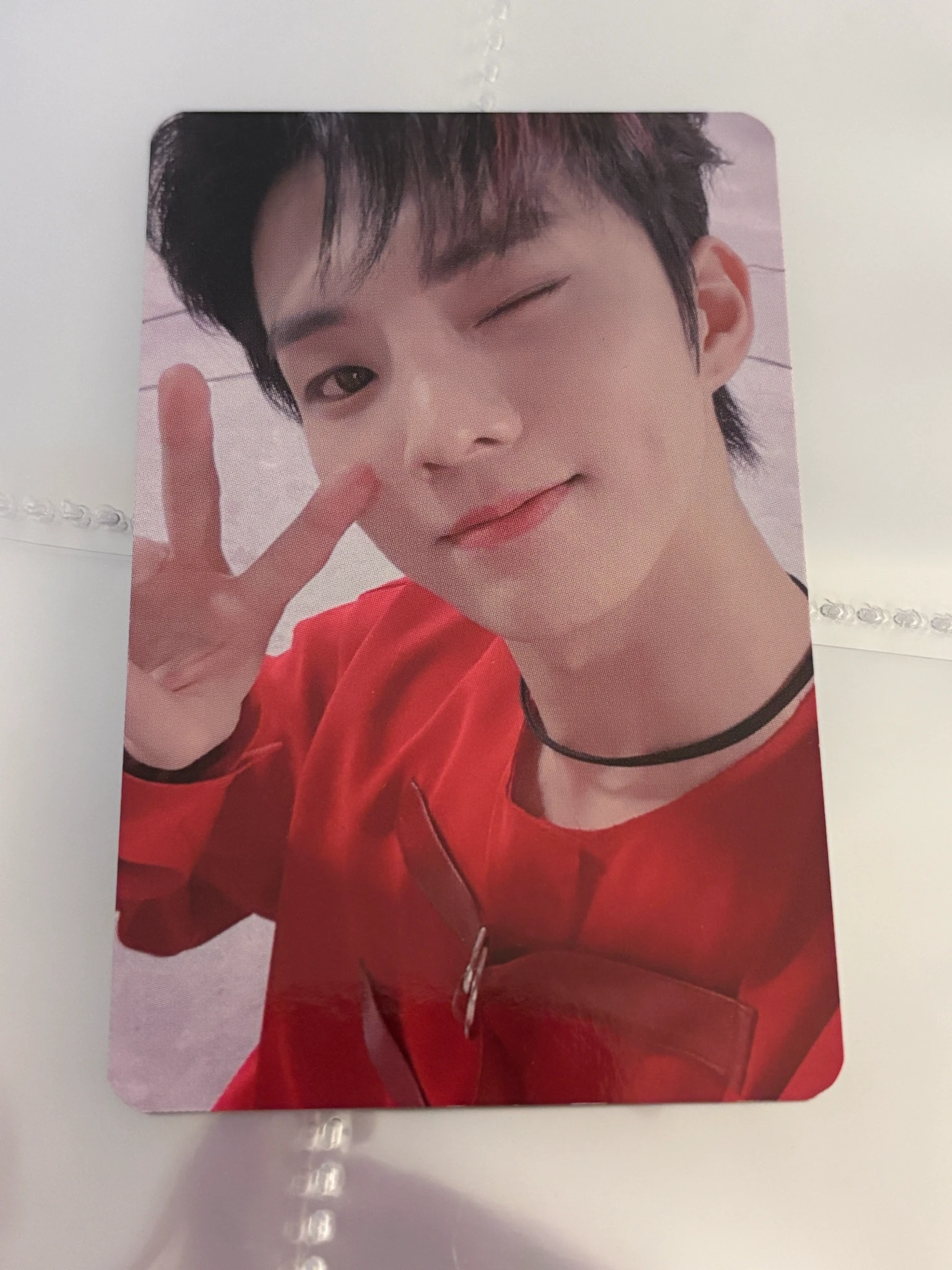 THE BOYZ Q THE BOYZ - Q - Reveal Album wolf version album photocard listing photo 1