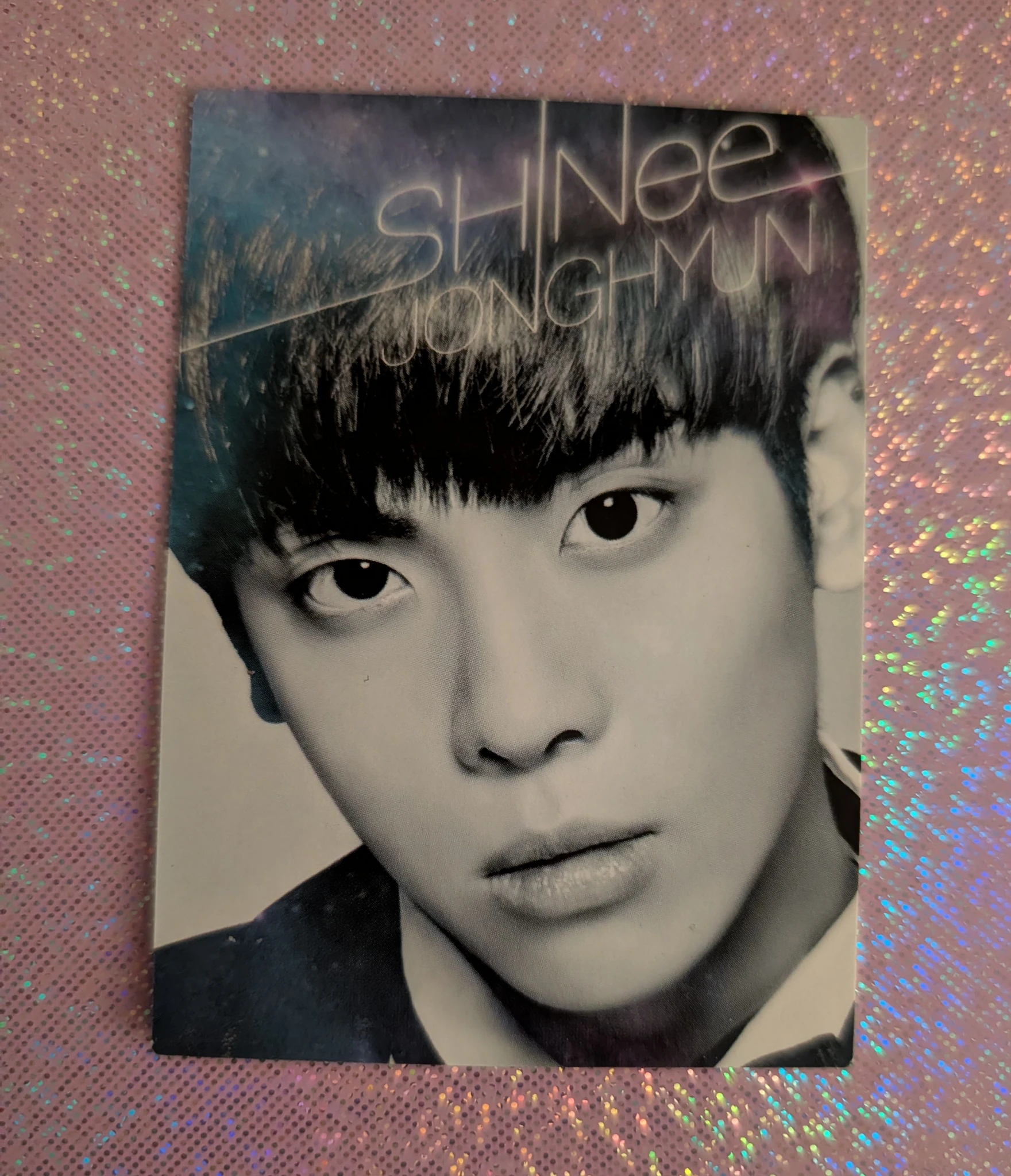 SHINee Jonghyun SHINee - Jonghyun - Winter Wonderland (X'mas Special Edition) Album star collection card listing photo 1