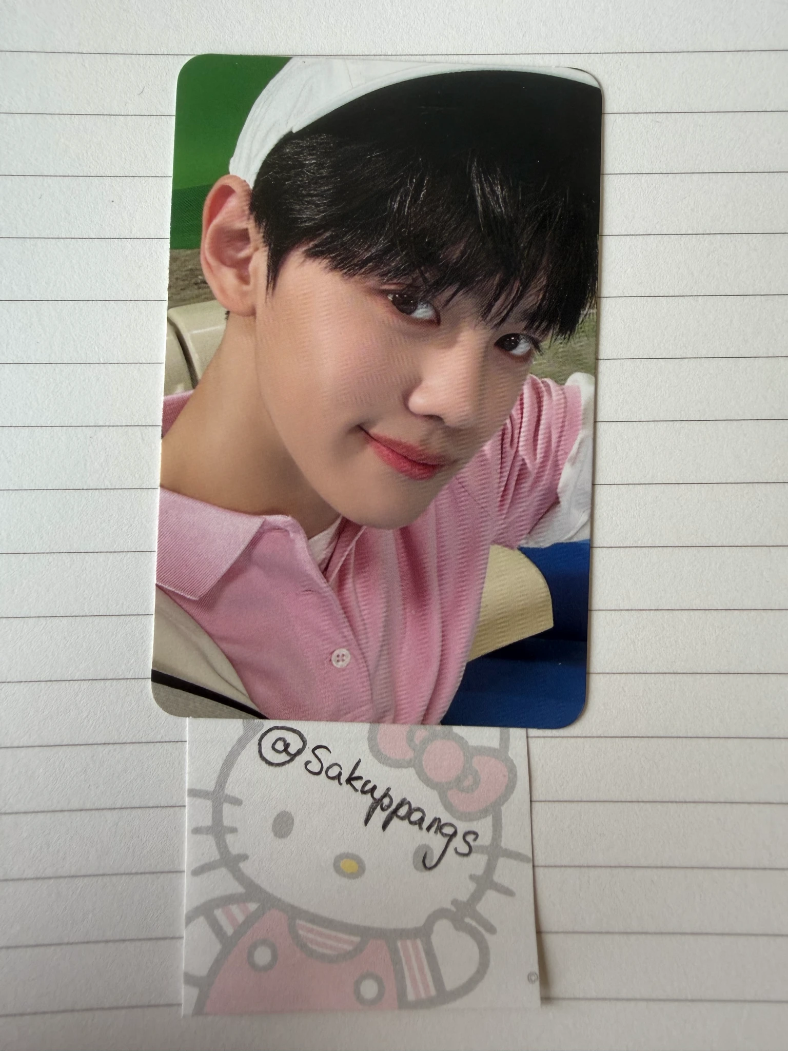 ZEROBASEONE Gyuvin ZEROBASEONE - Gyuvin - You had me at HELLO Album album photocard zerose version poca album A version listing photo 1